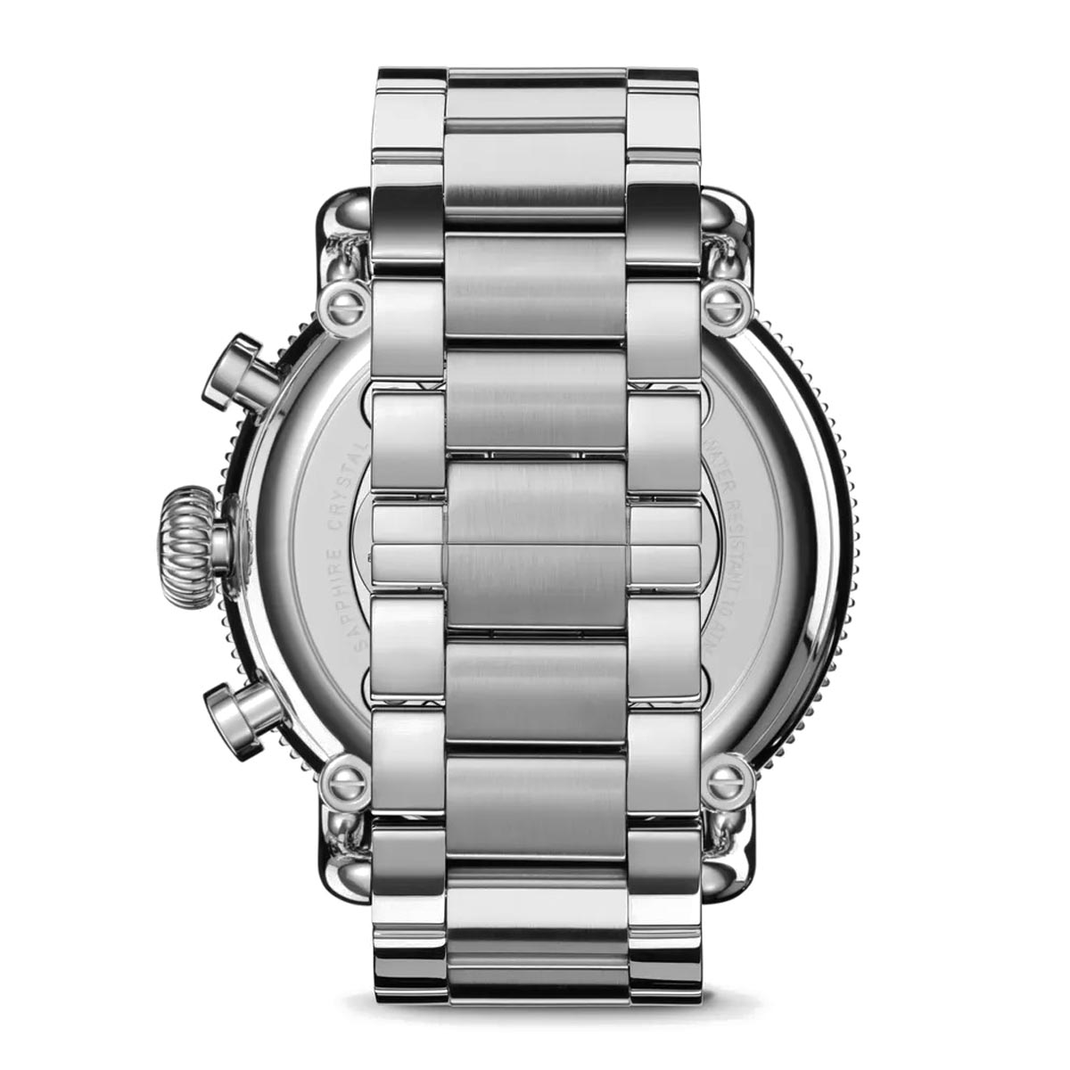 Shinola Runwell Sport Mens Chronograph Watch with Blue Dial and Stainless Steel Bracelet (quartz movement)
