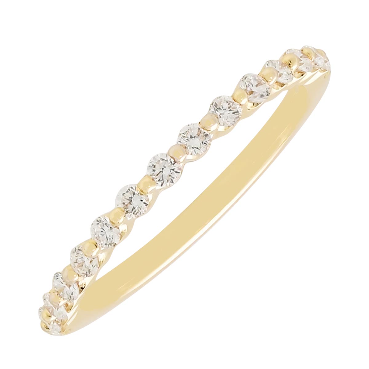 Diamond Wedding Band in 14kt Yellow Gold (1/3ct tw)