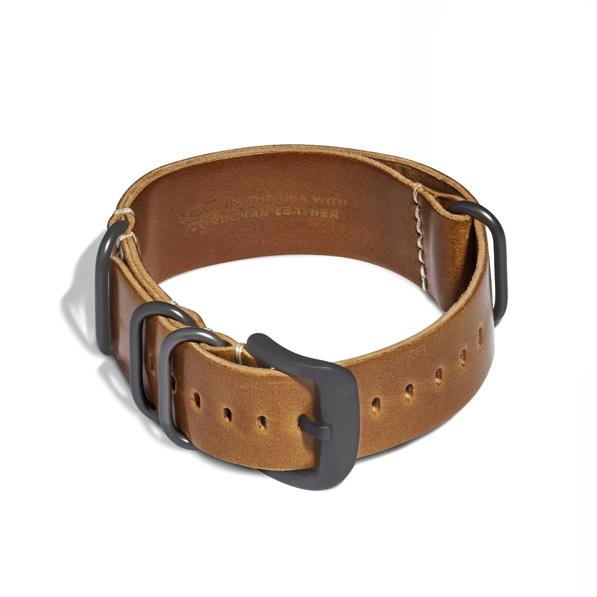 Shinola Runwell Mens Watch with Black Dial and Brown Leather Strap (quartz movement)