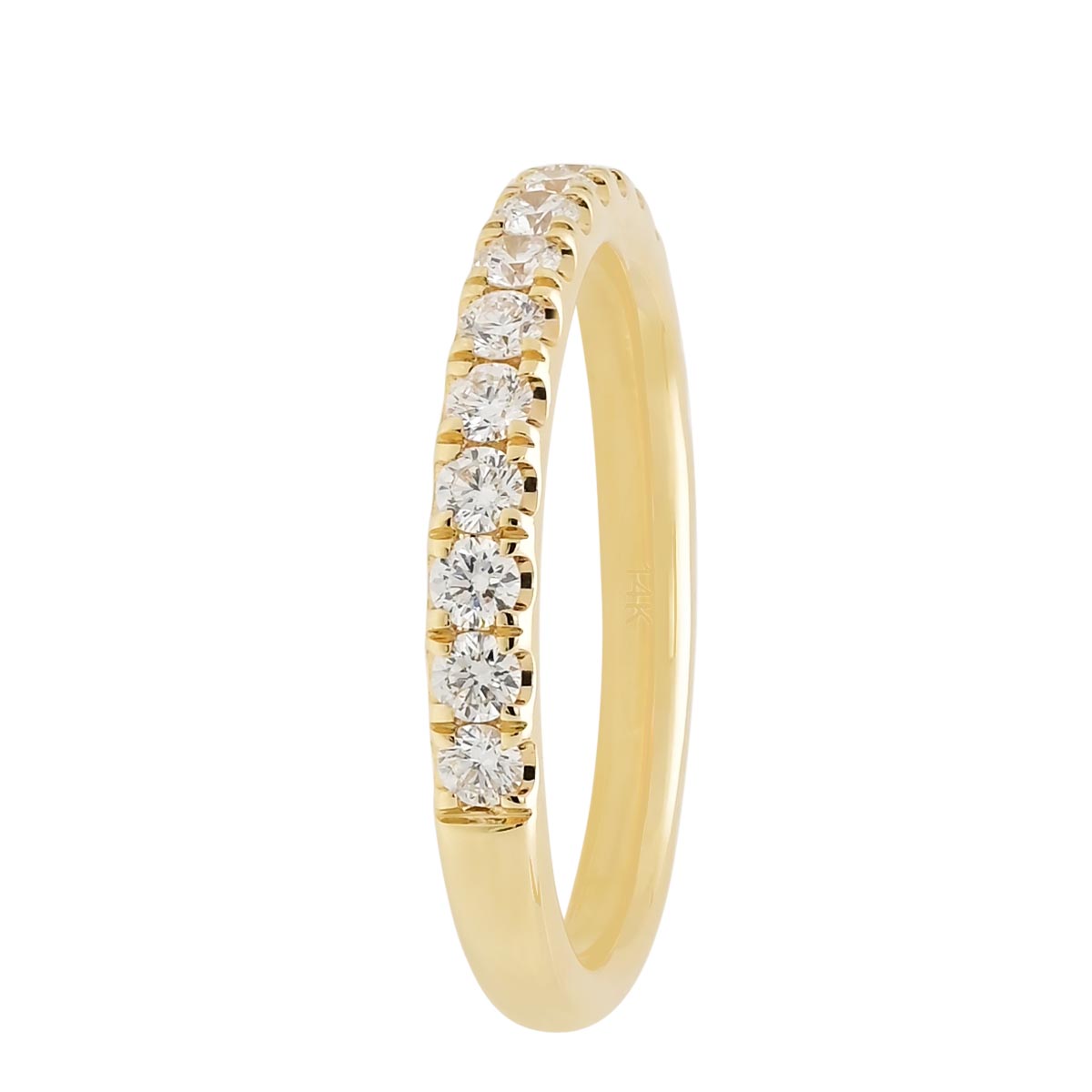 Diamond Wedding Band in 14kt Yellow Gold (1/2ct tw)