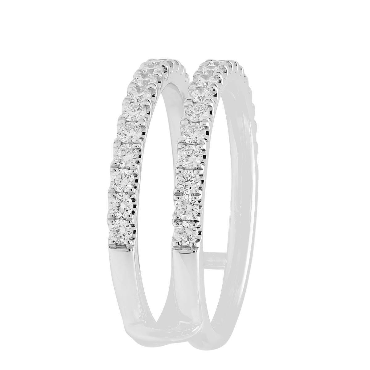 Diamond Wedding Ring Insert in 14kt White Gold (3/4ct tw)