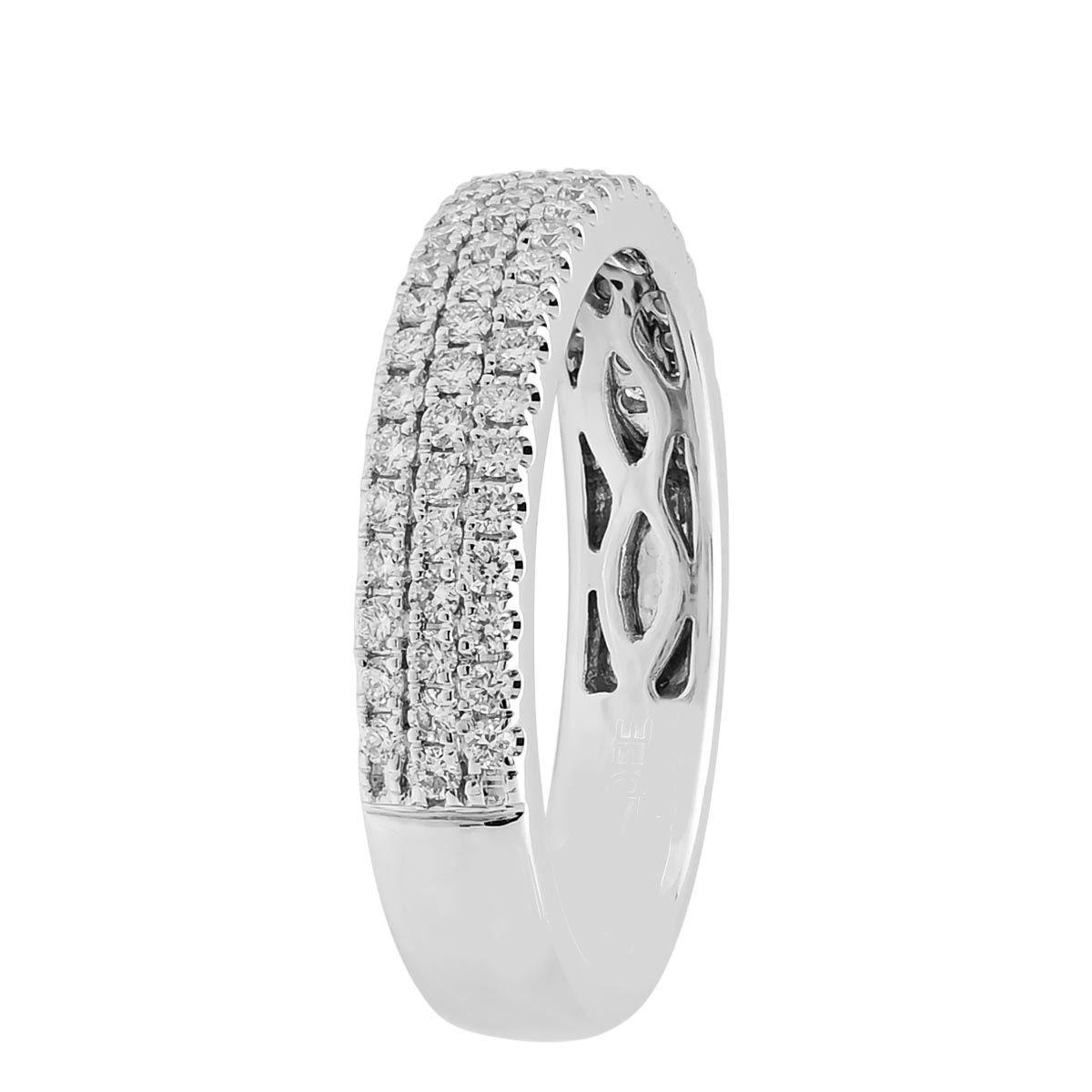 Diamond Wedding Band in 14kt White Gold (1/2ct tw)