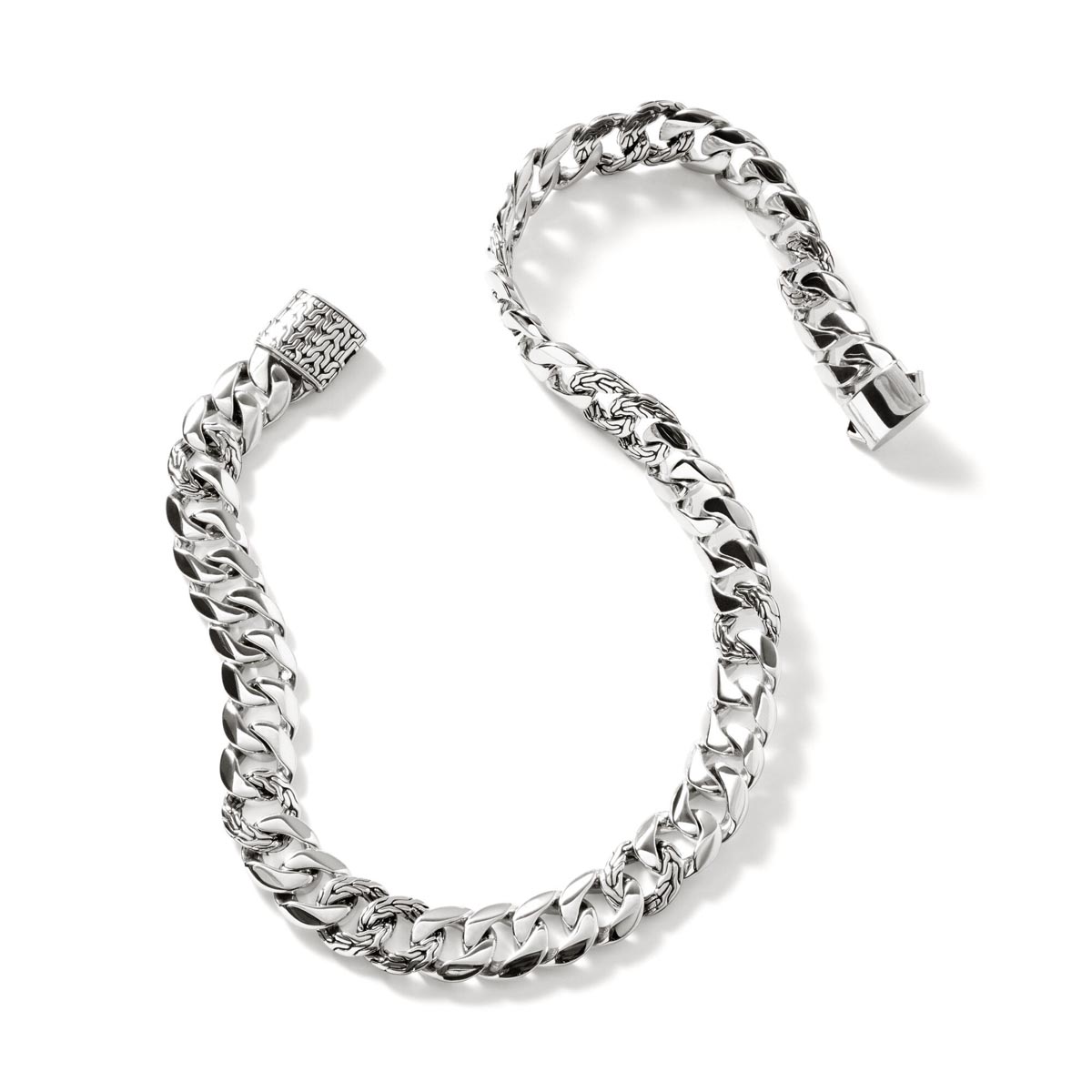 John Hardy Classic Chain Collection Curb Necklace in Sterling Silver