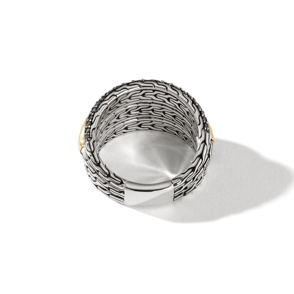 John Hardy Classic Chain Collection Black Sapphire and