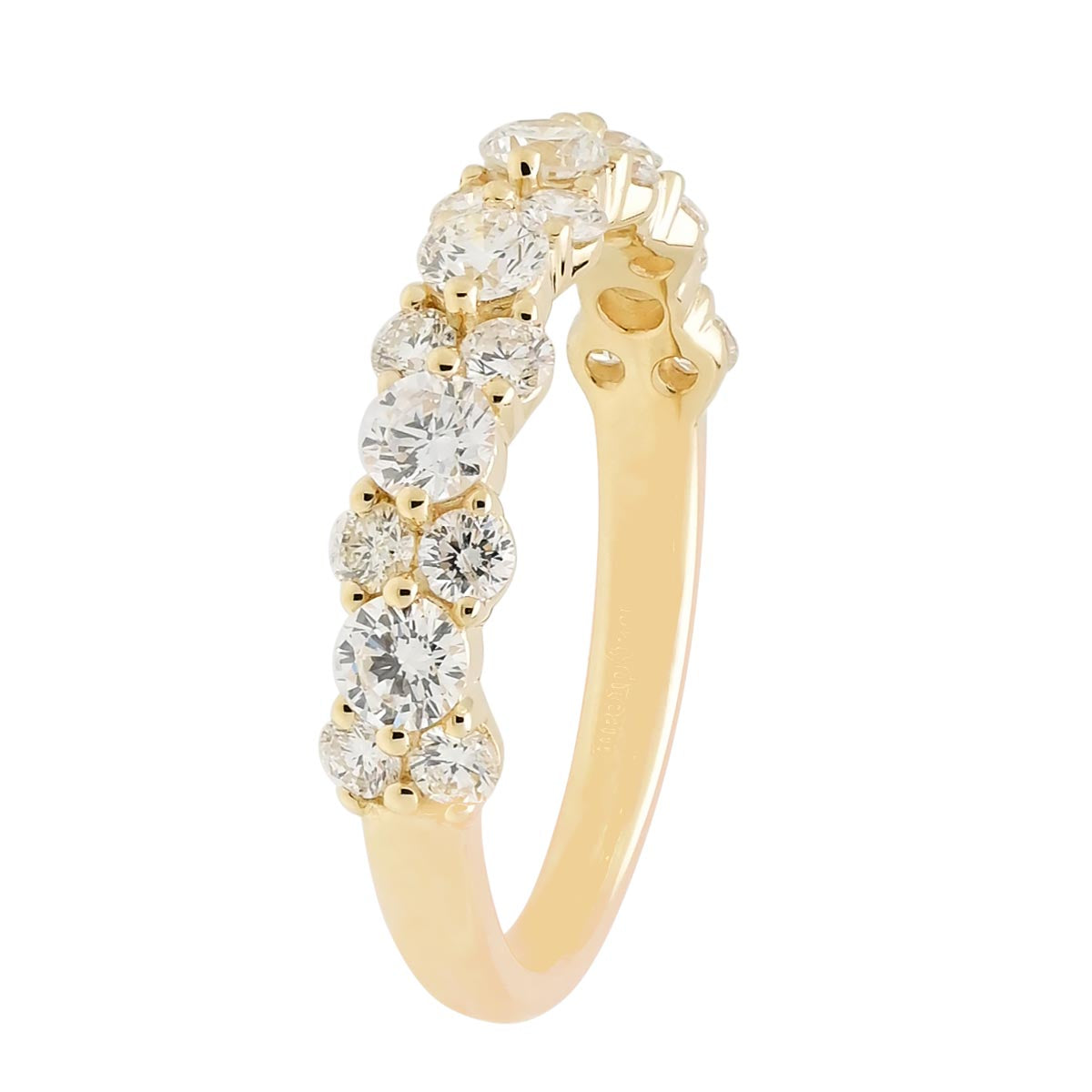 Diamond Wedding Band in 14kt Yellow Gold (1ct tw)