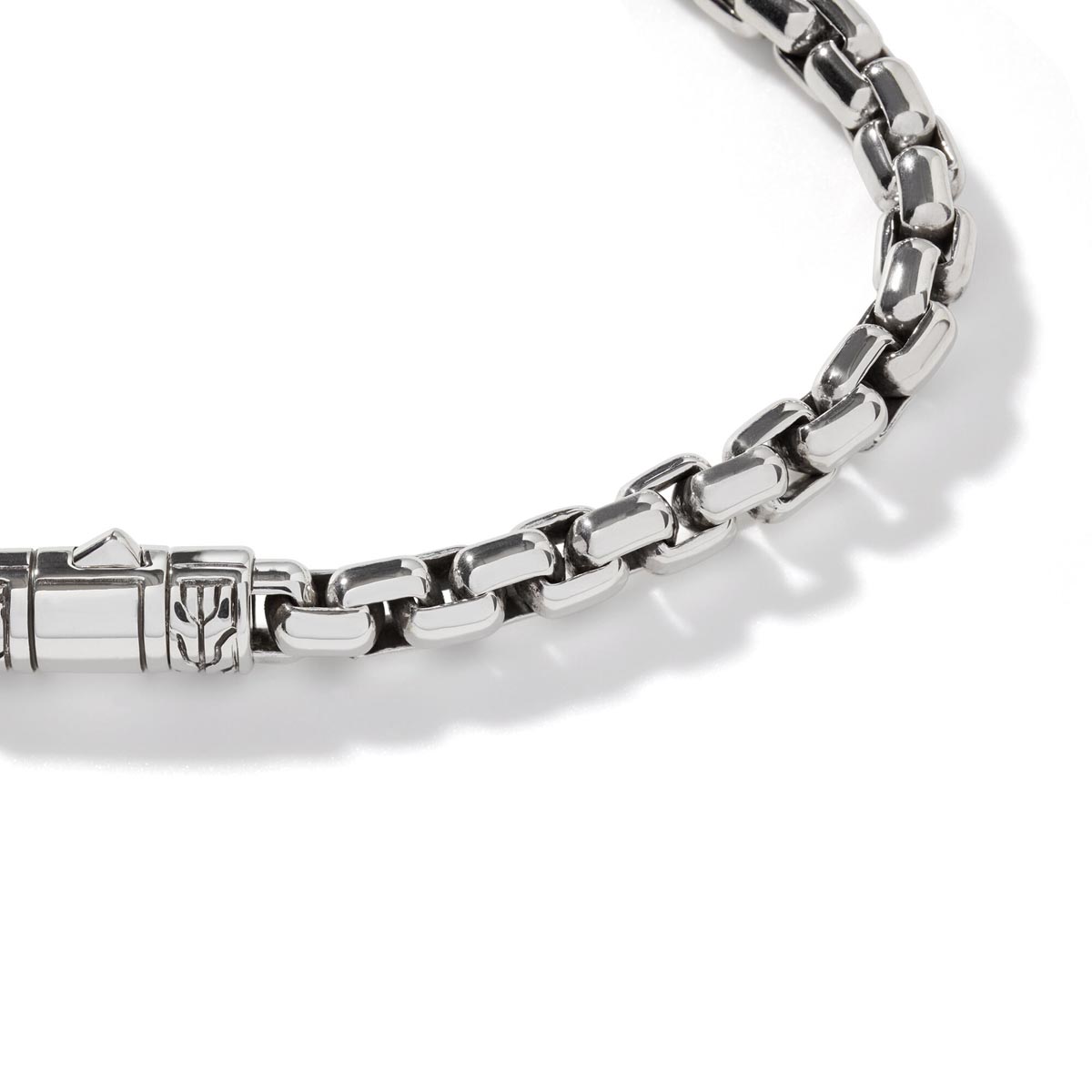 John Hardy Classic Chain Collection Box Chain Bracelet in Sterling Silver