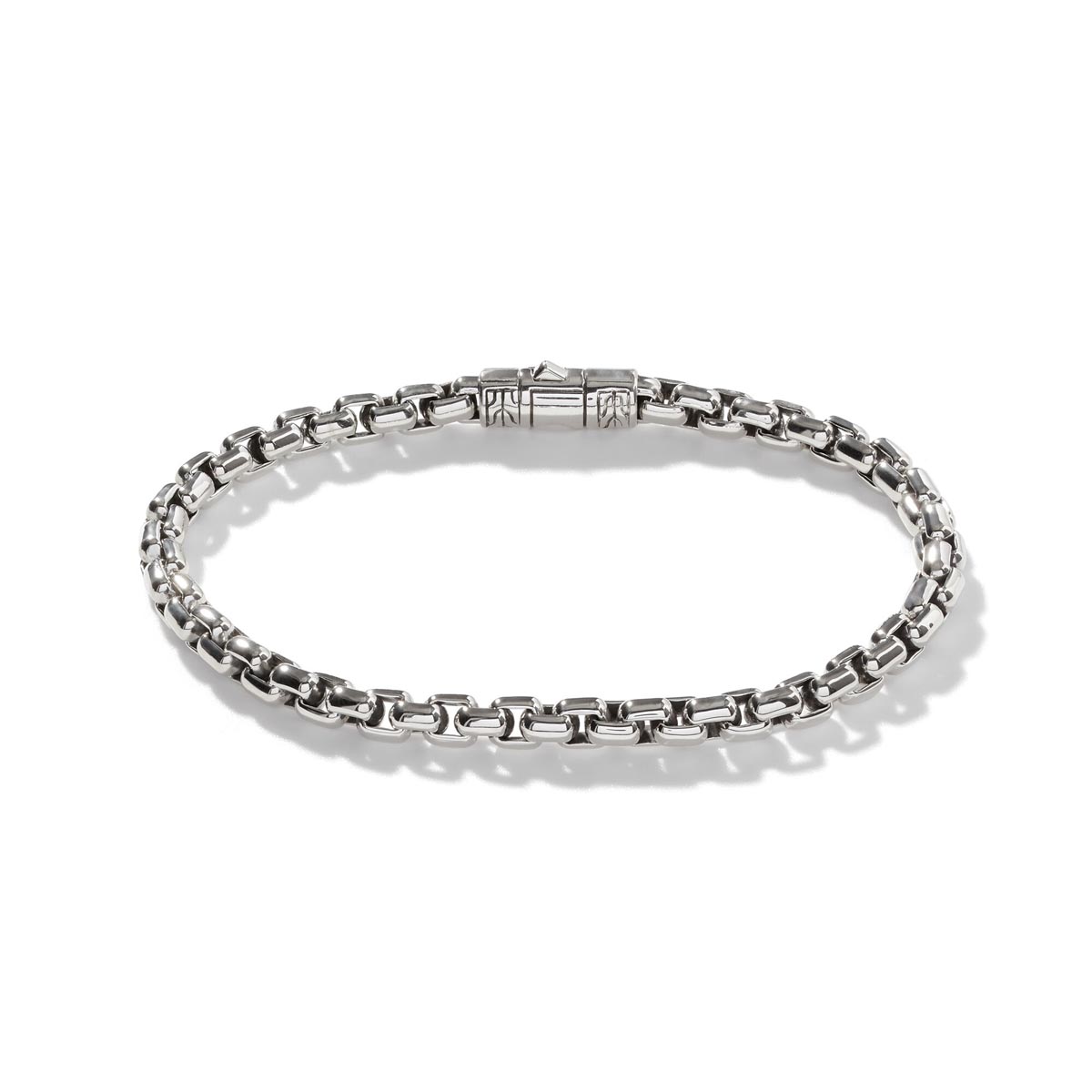 John Hardy Classic Chain Collection Box Chain Bracelet in Sterling Silver