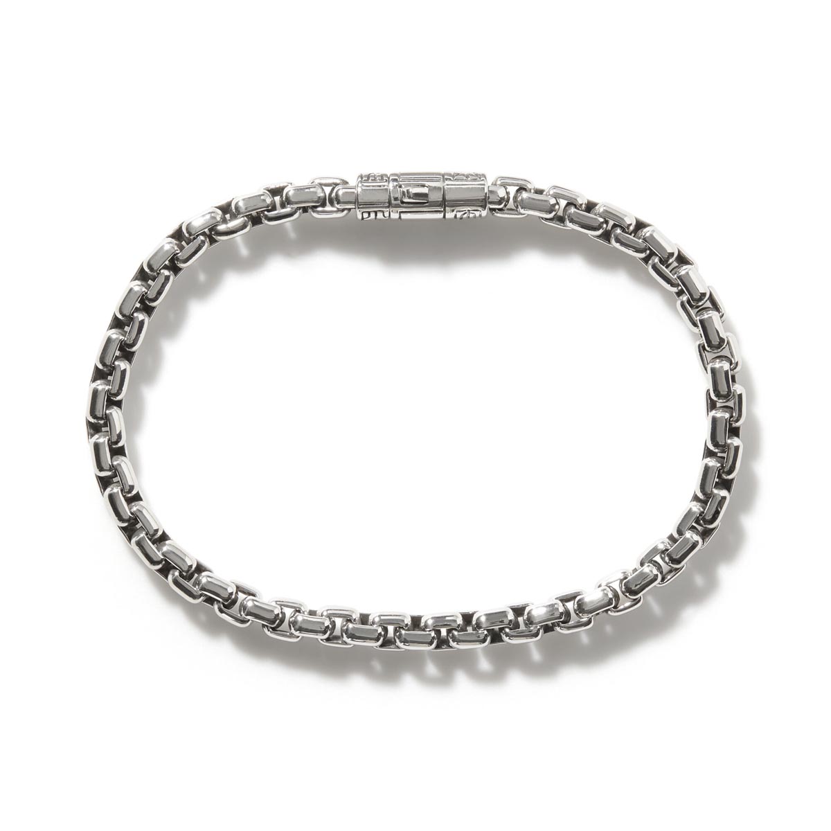 John Hardy Classic Chain Collection Box Chain Bracelet in Sterling Silver
