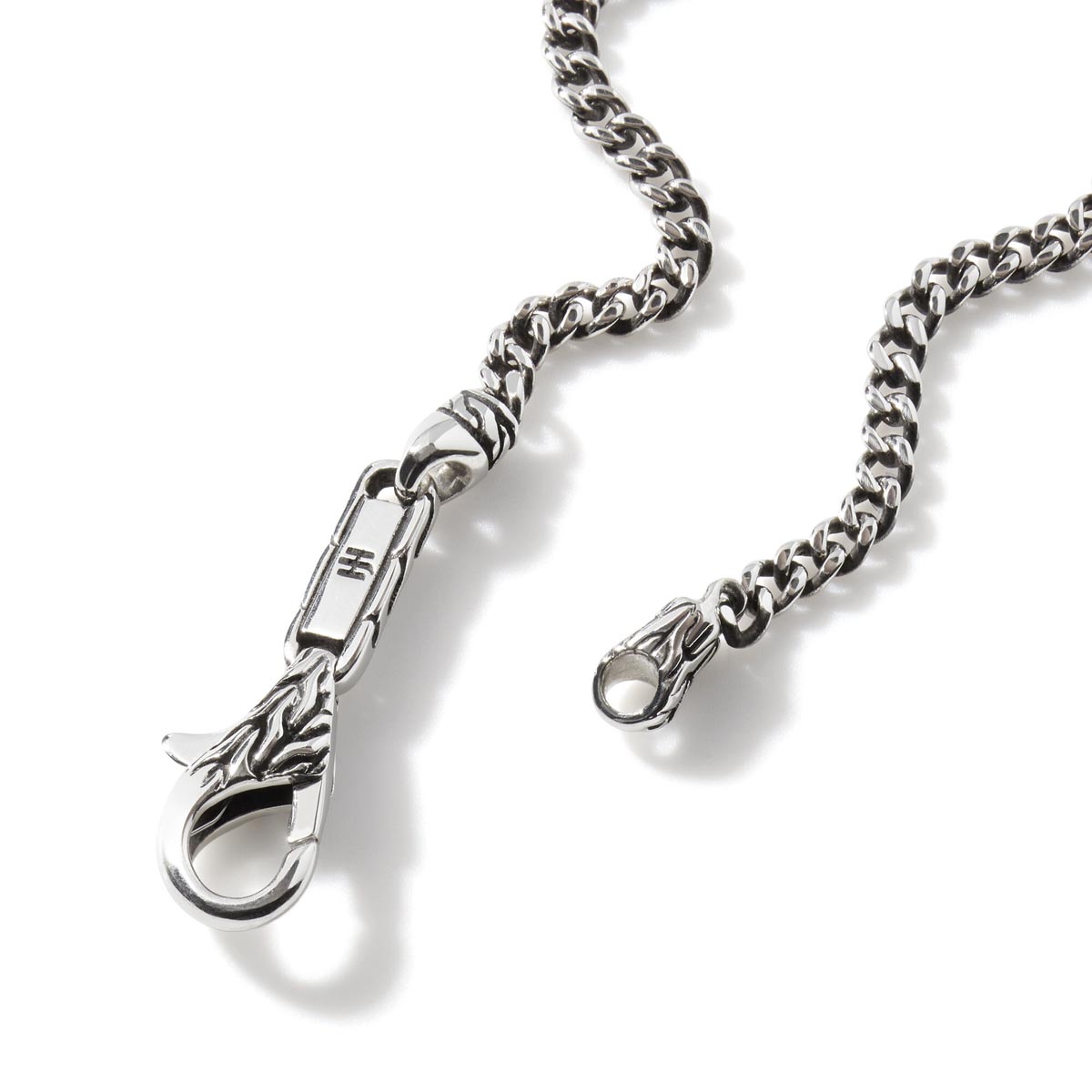 John Hardy Classic Chain Collection Curb Chain in Sterling Silver (22 inches and 2.1mm wide)