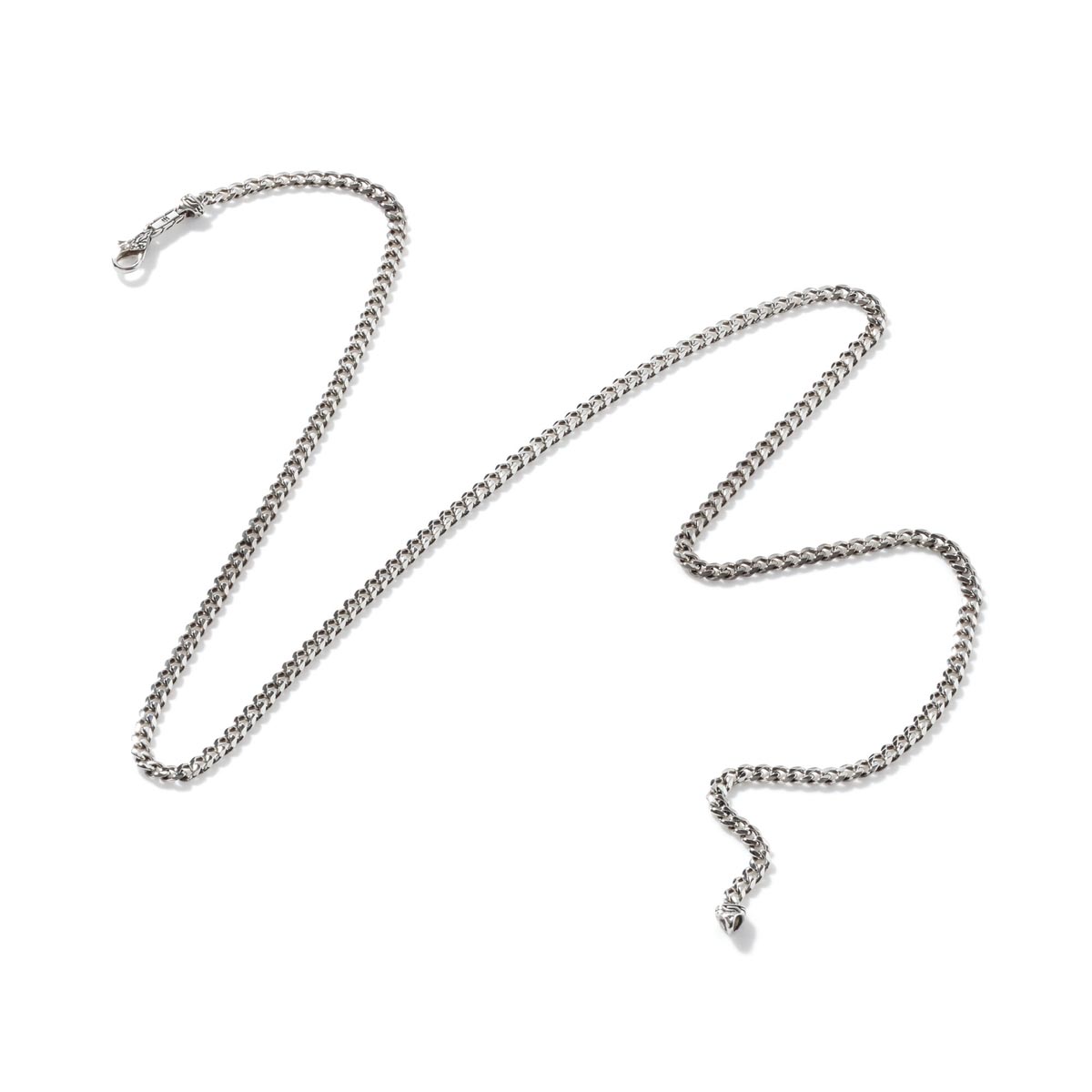 John Hardy Classic Chain Collection Curb Chain in Sterling Silver (22 inches and 3.9mm wide)