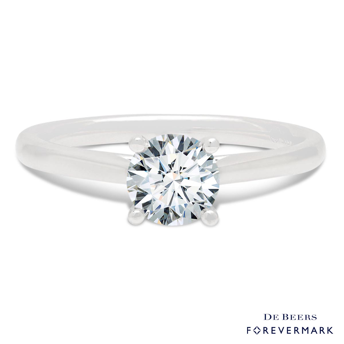 Forevermark Classic Diamond Solitaire Engagement Ring in 14kt White Gold (3/4ct)