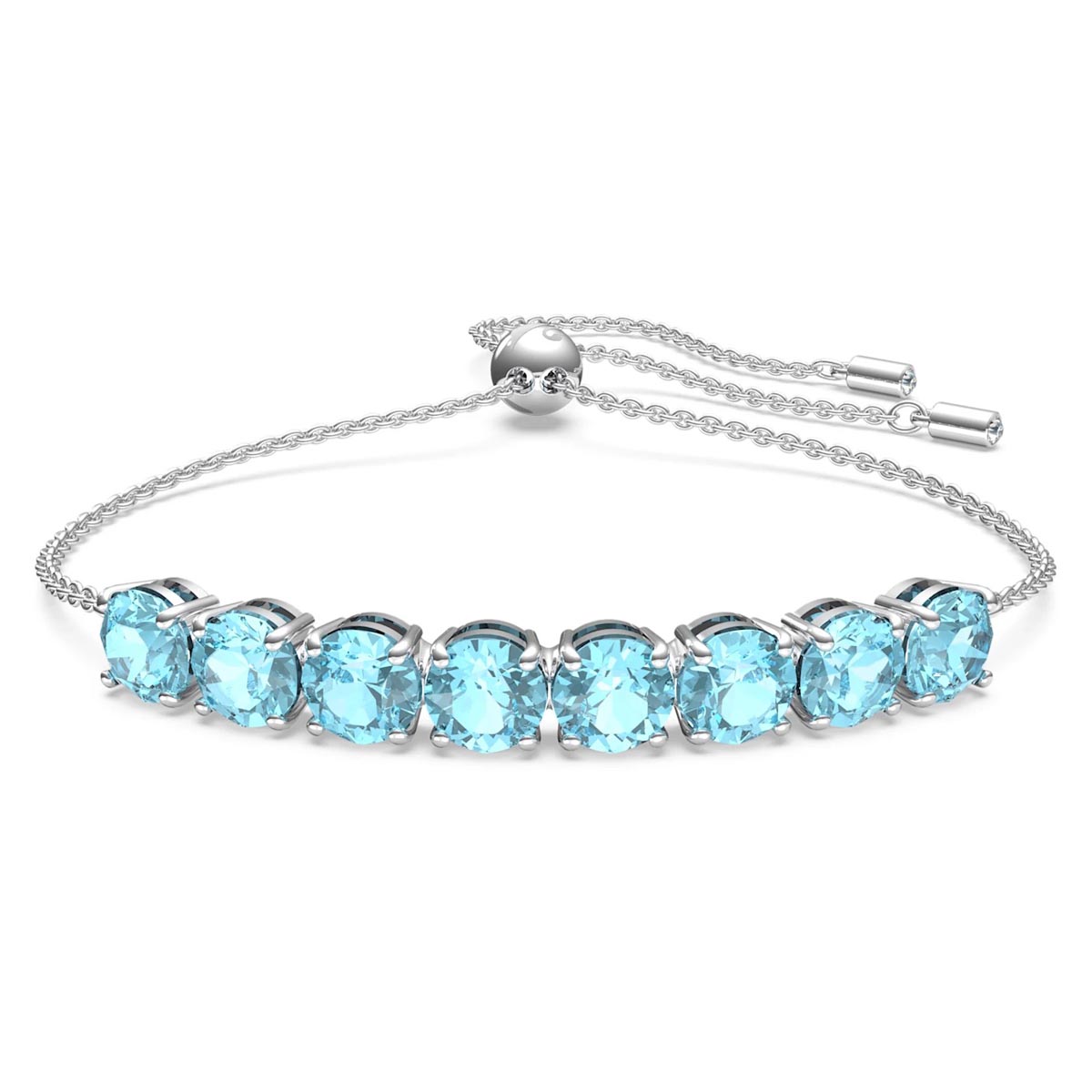 Swarovski Crystal Exalta Blue Bolo Bracelet