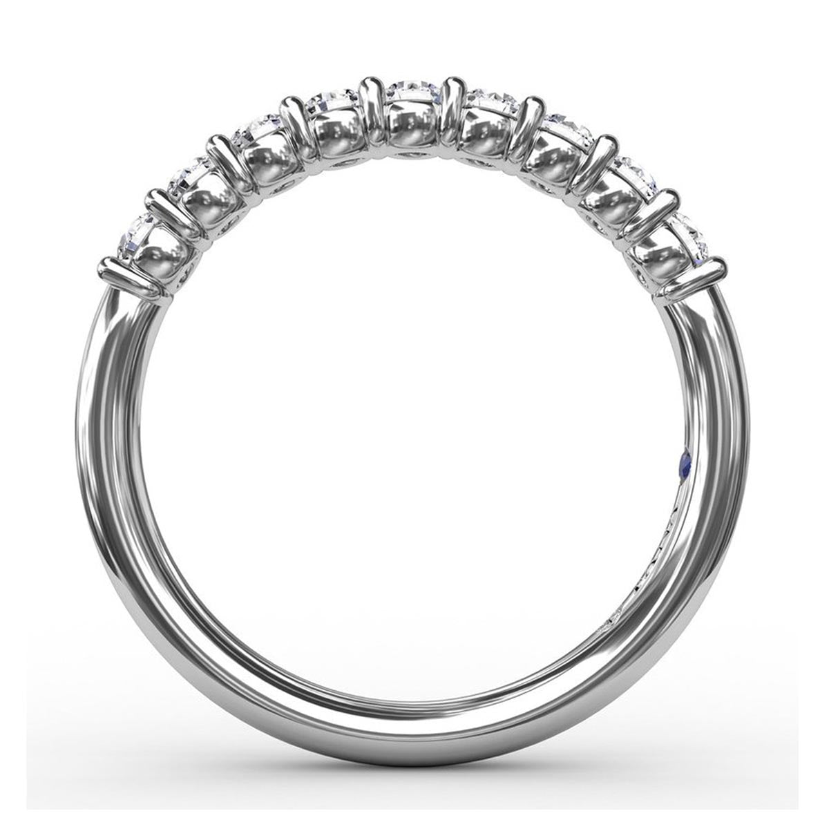 Fana Shared Prong Diamond Anniversary Band in 14kt White Gold (3/8ct tw)