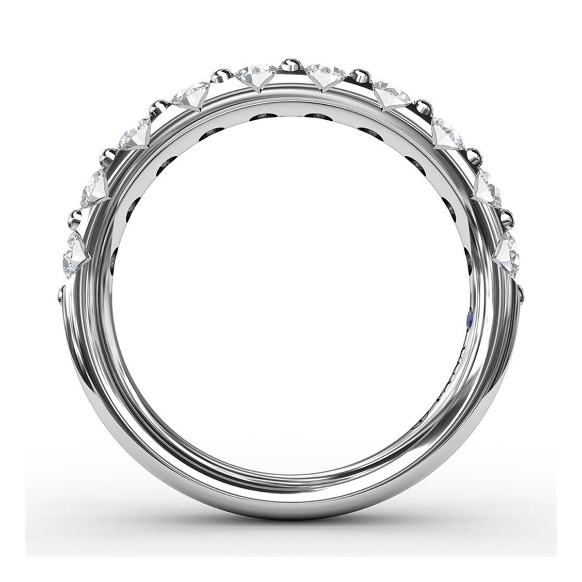 Fana Shared Prong Diamond Anniversary Band in 14kt White Gold (1ct tw)