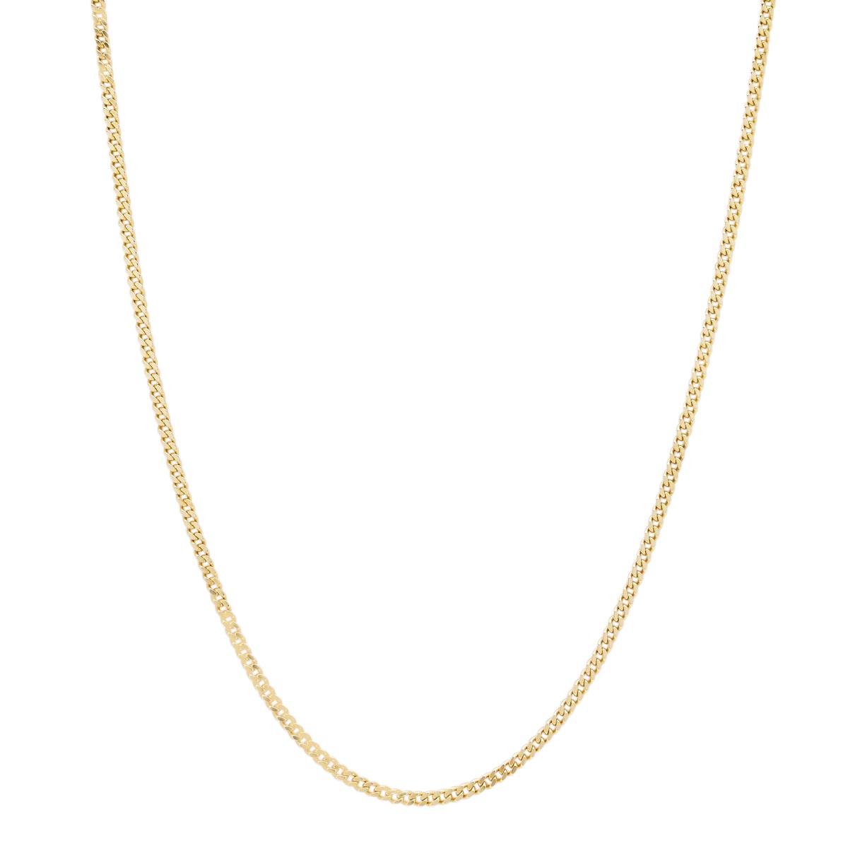 Estate Curb Chain in 14kt Yellow Gold (26 inches and 2.7mm wide)