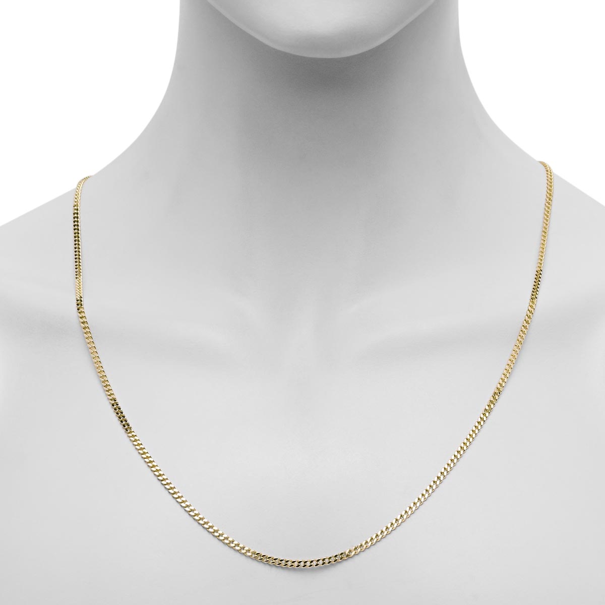 Estate Curb Chain in 14kt Yellow Gold (26 inches and 2.7mm wide)