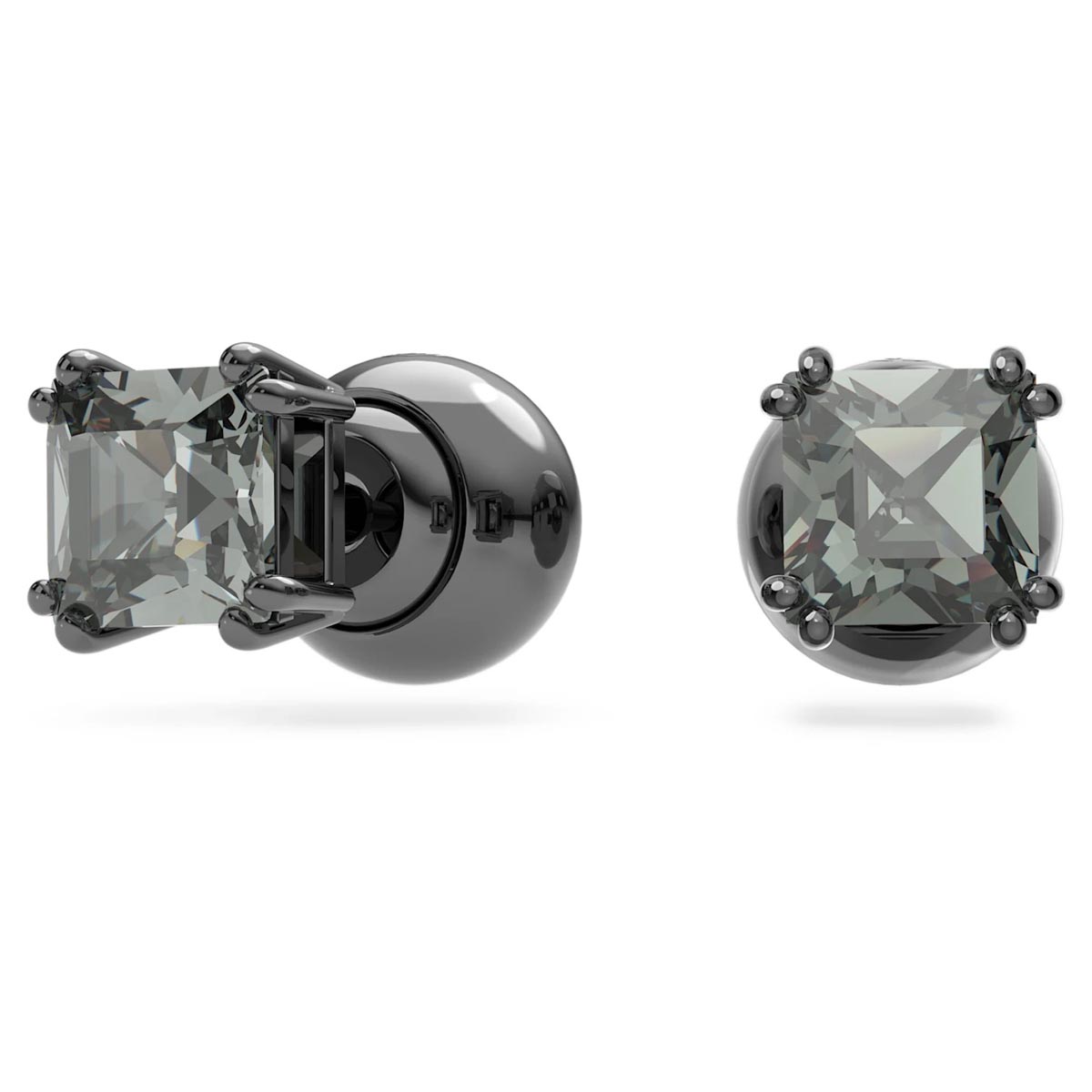 Swarovski Crystal Black Millenia Stud Earrings