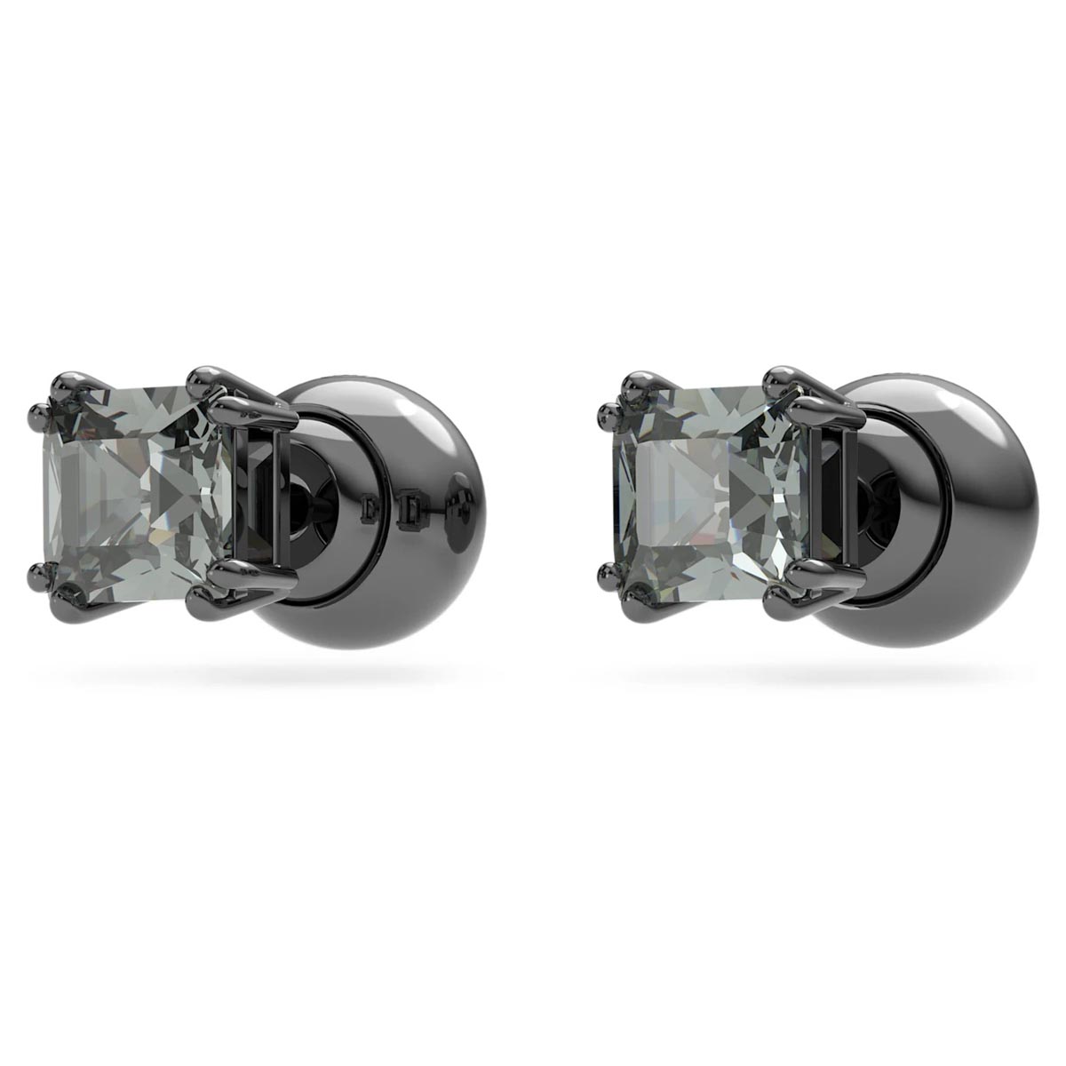Swarovski Crystal Black Millenia Stud Earrings
