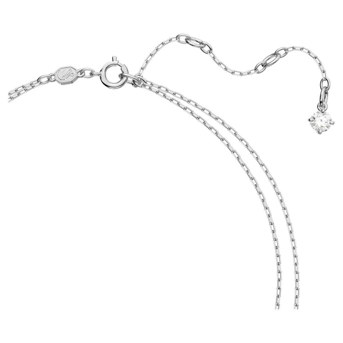 Swarovski Crystal Blue Millenia Layered Necklace