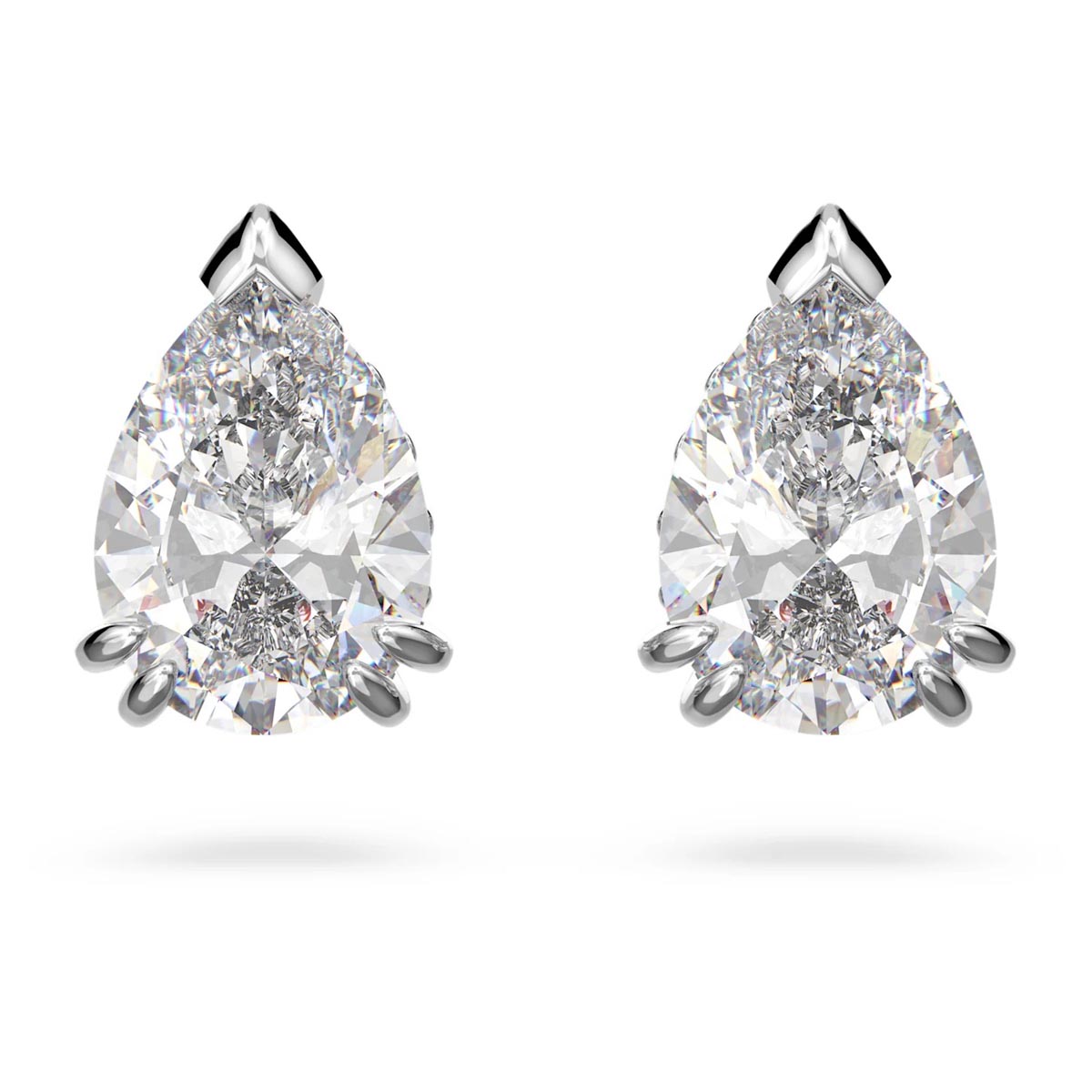 Swarovski Crystal Pear Shape Constella Stud Earrings