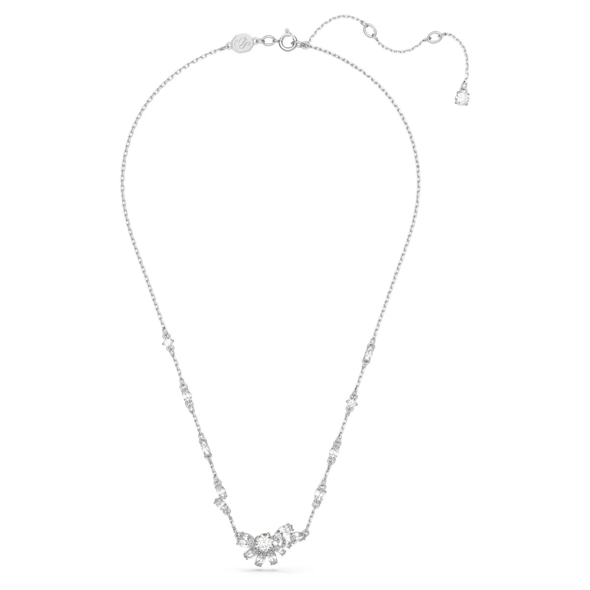 Swarovski Crystal Gema Flower Necklace