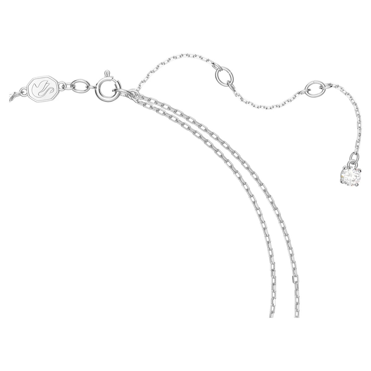Swarovski Crystal Gema Flower Layered Necklace