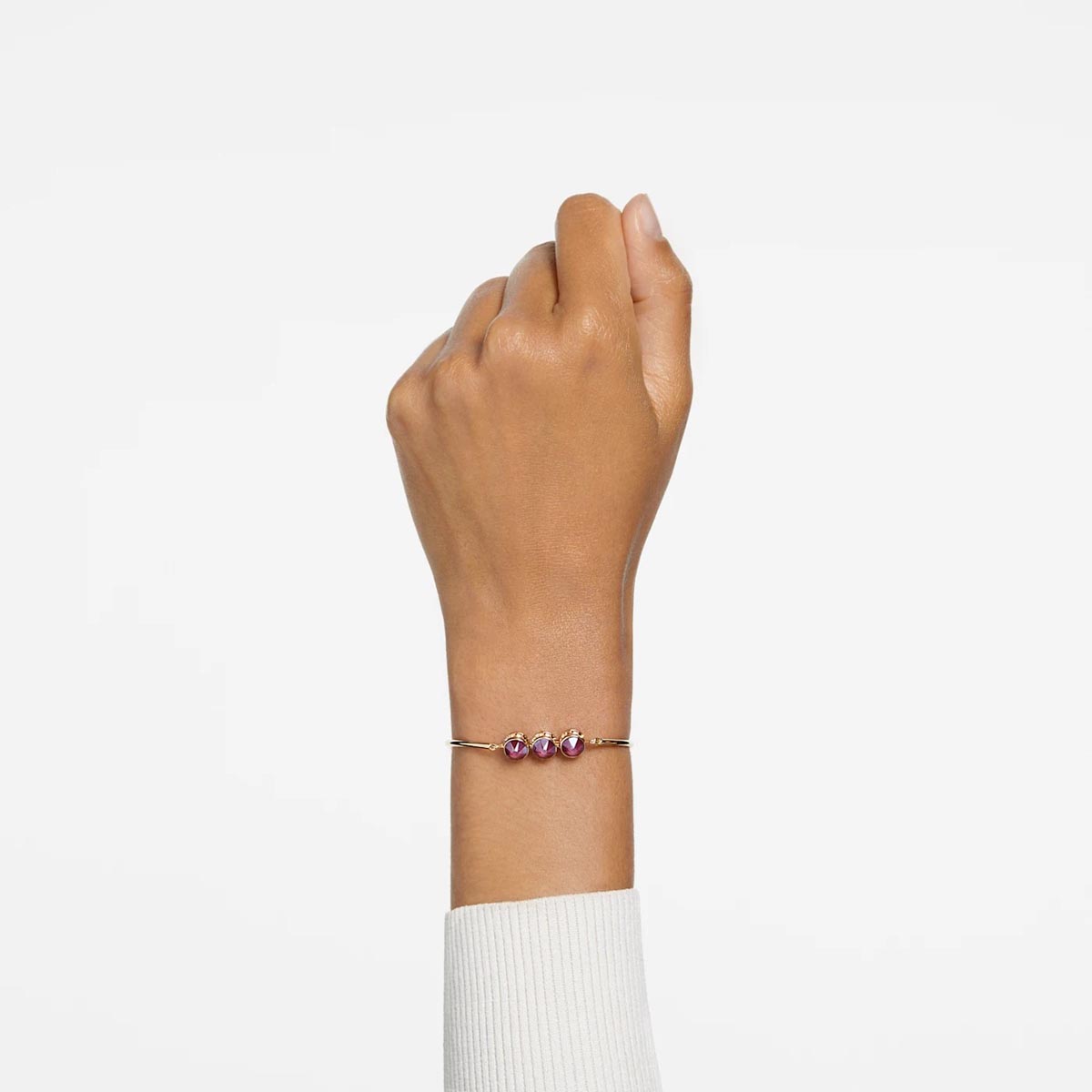 Swarovski Crystal Reversible Orbita Bangle Bracelet