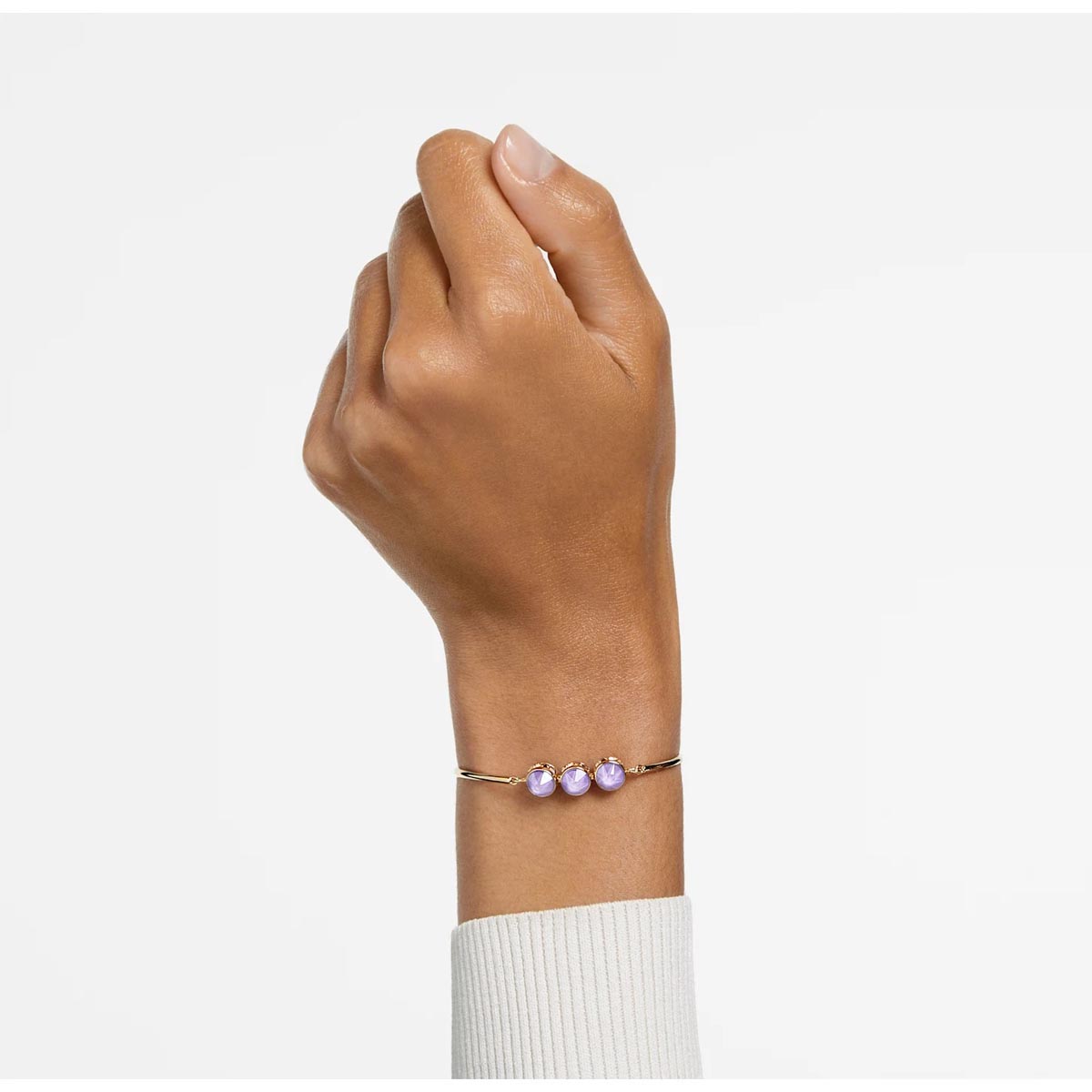 Swarovski Crystal Reversible Orbita Bangle Bracelet