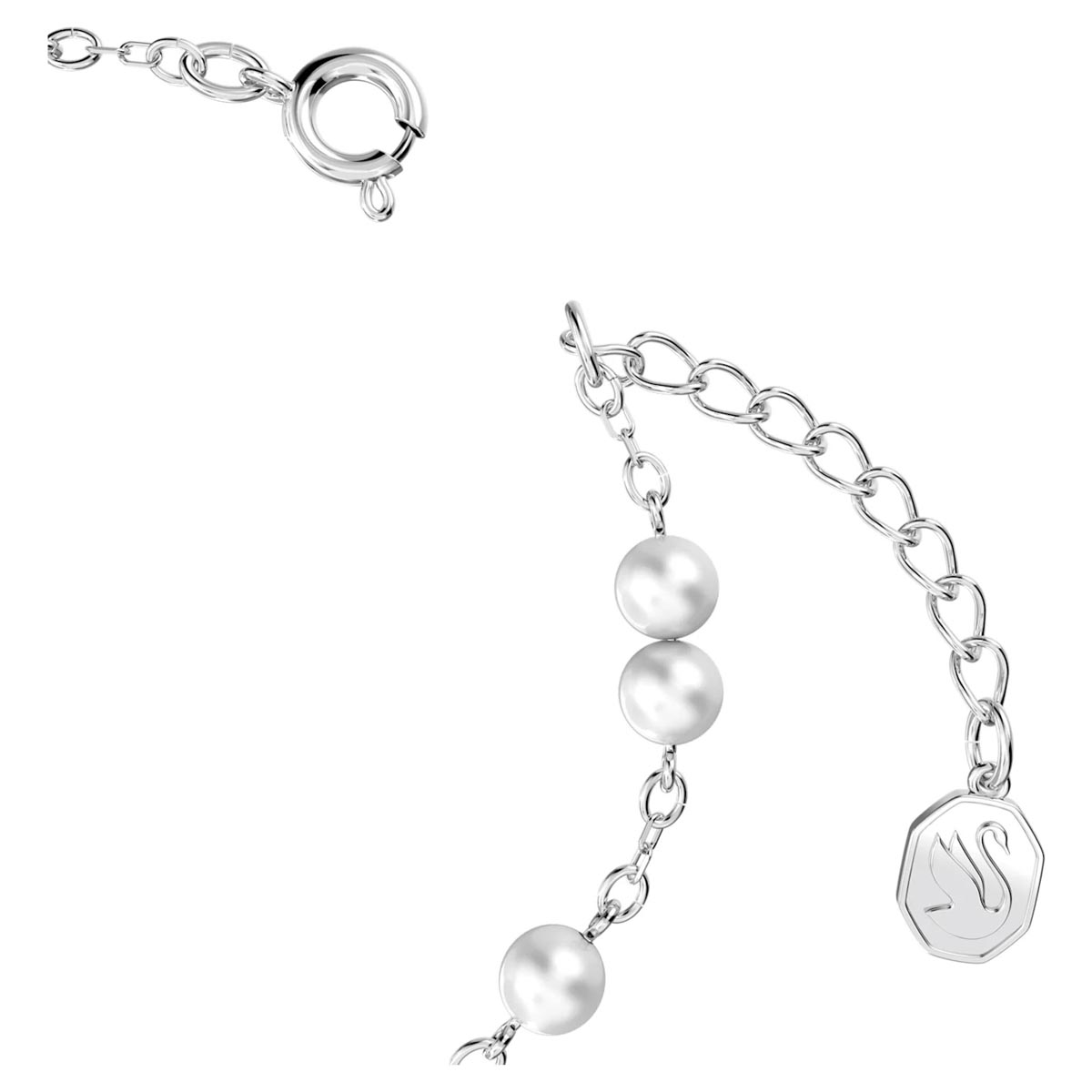 Swarovski Stella White Crystal ブレスレット Swarovski Crystal Stella Pearl Star Bracelet – Day's Jewelers