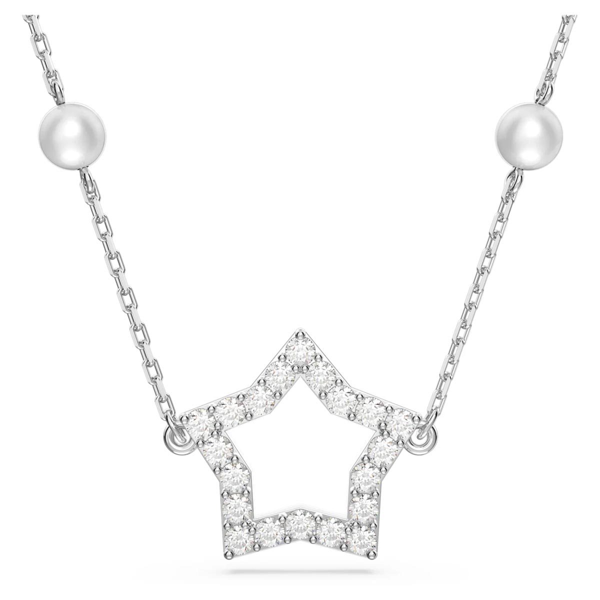 Swarovski Crystal Stella Pearl Star Necklace