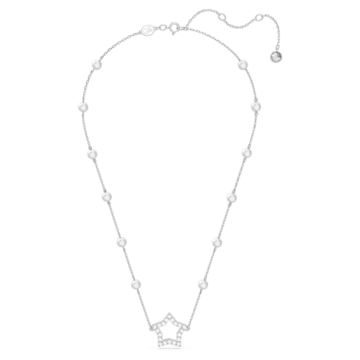 Swarovski Crystal Stella Pearl Star Necklace
