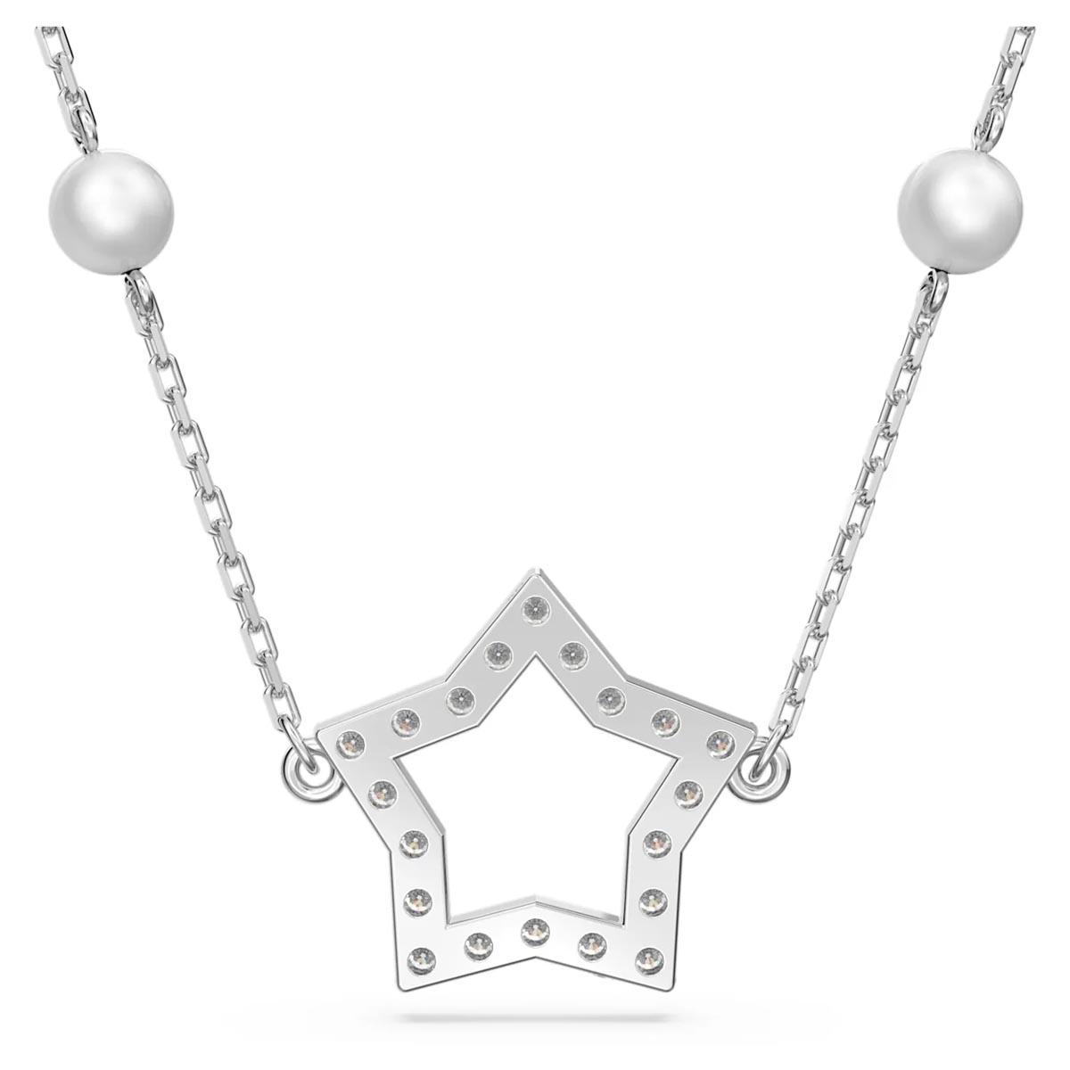 Swarovski Crystal Stella Pearl Star Necklace