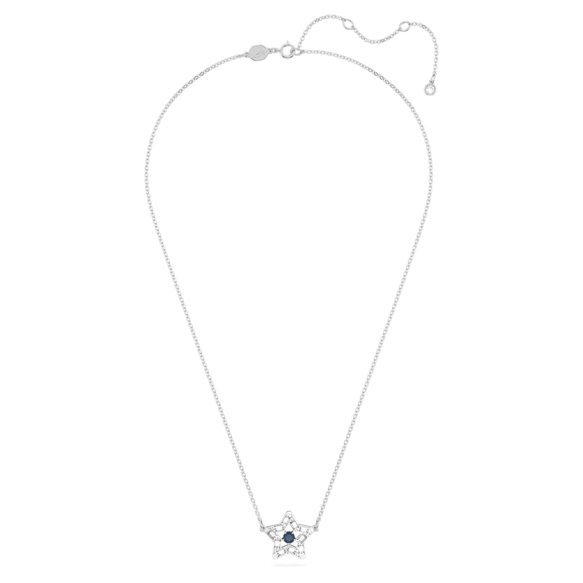 Swarovski Crystal Blue Stella Star Necklace