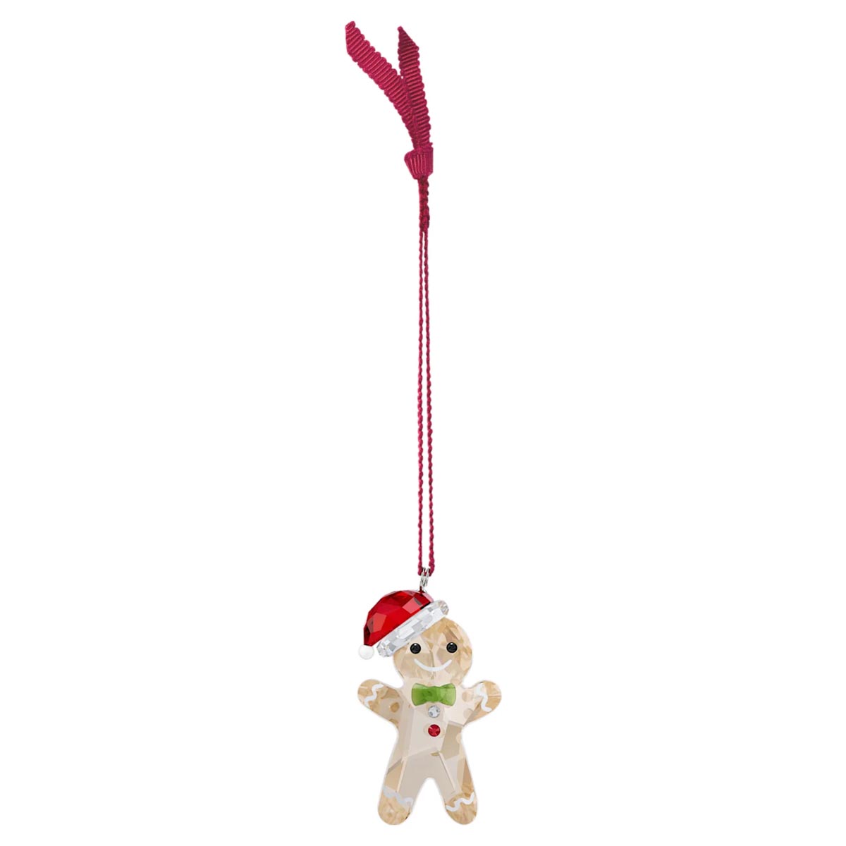 Swarovski Crystal Holiday Cheers Gingerbread Man Ornament