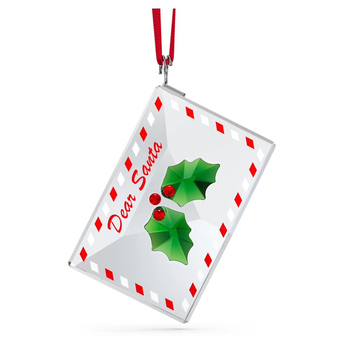 Swarovski Holiday Cheers Letter to Santa Ornament