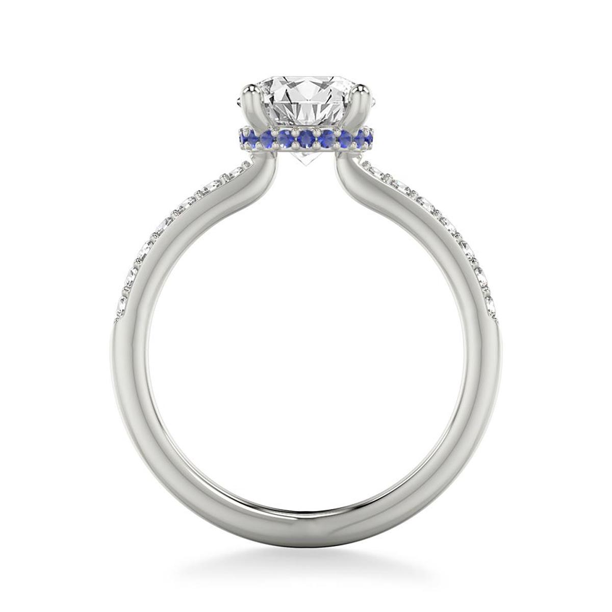 Hidden sales sapphire ring