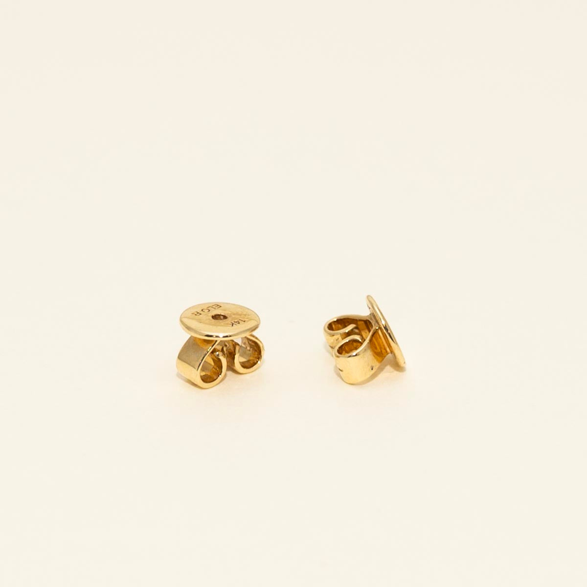 Diamond Circle Stud Earrings in 14kt Yellow (1/3ct tw)