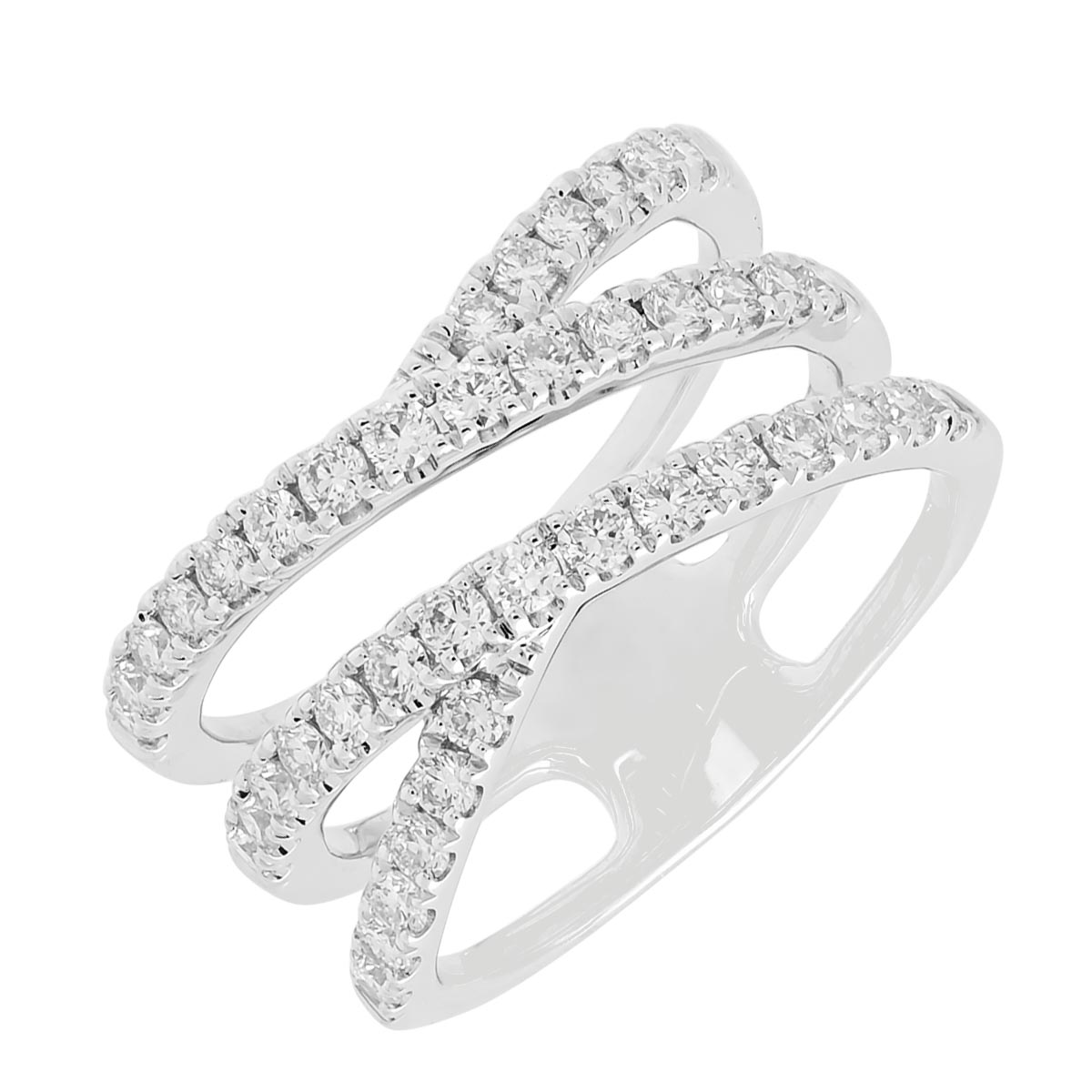 Diamond Fashion Ring in 14kt White Gold (3/4ct tw)