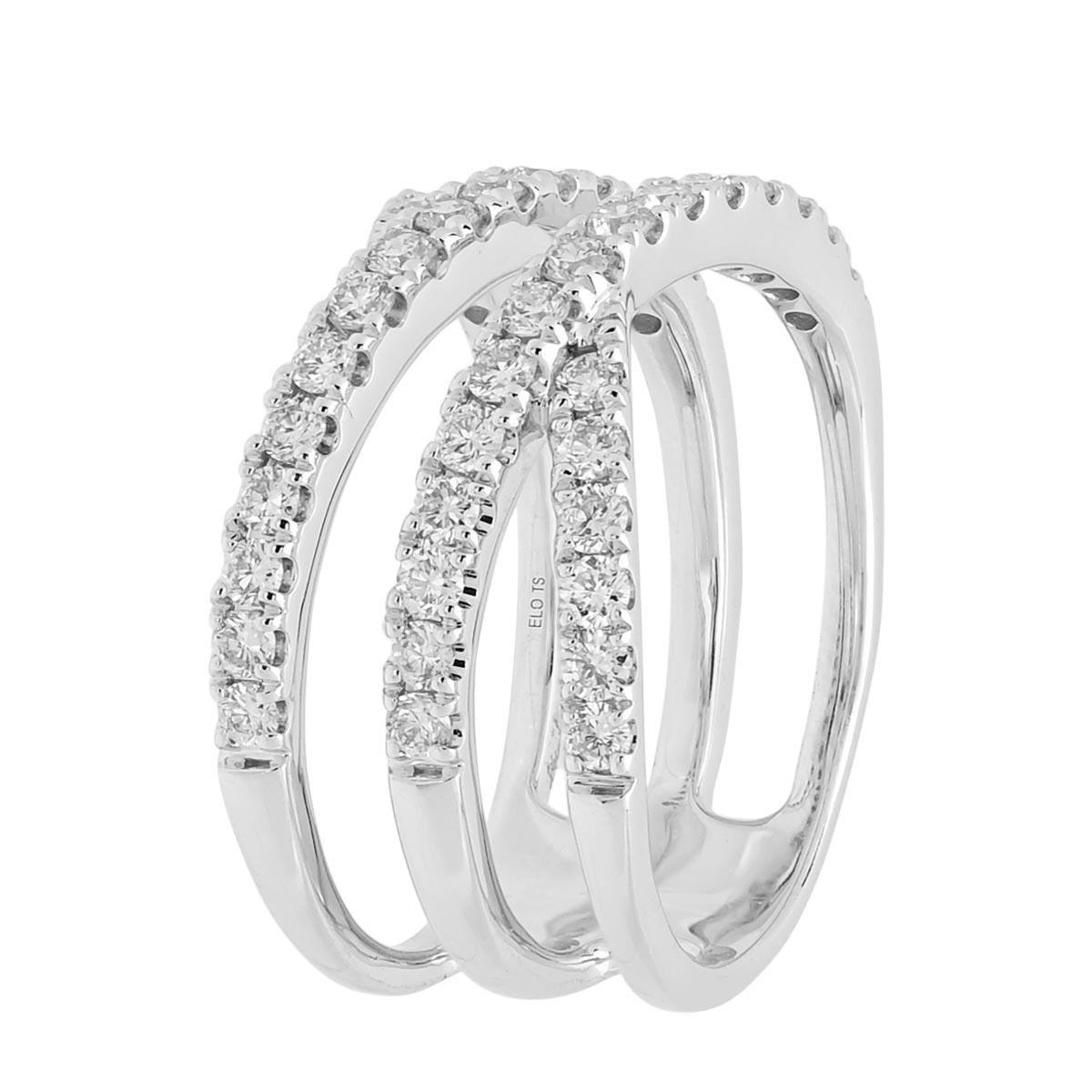 Diamond Fashion Ring in 14kt White Gold (3/4ct tw)