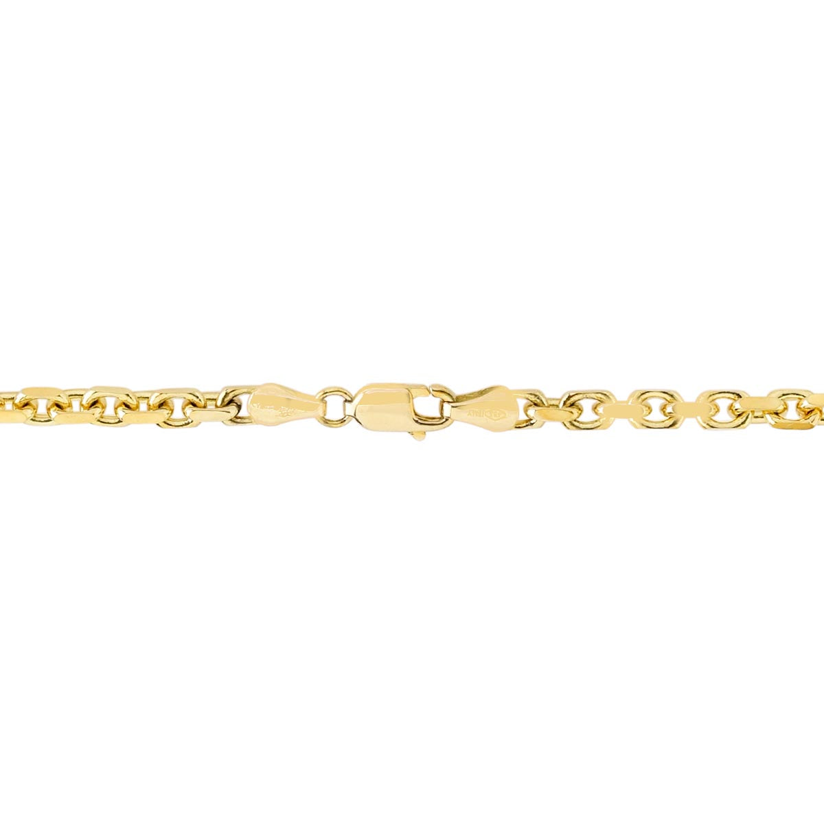 Anchoro Chain in 14kt Yellow Gold (22 inches and 3.2mm wide)