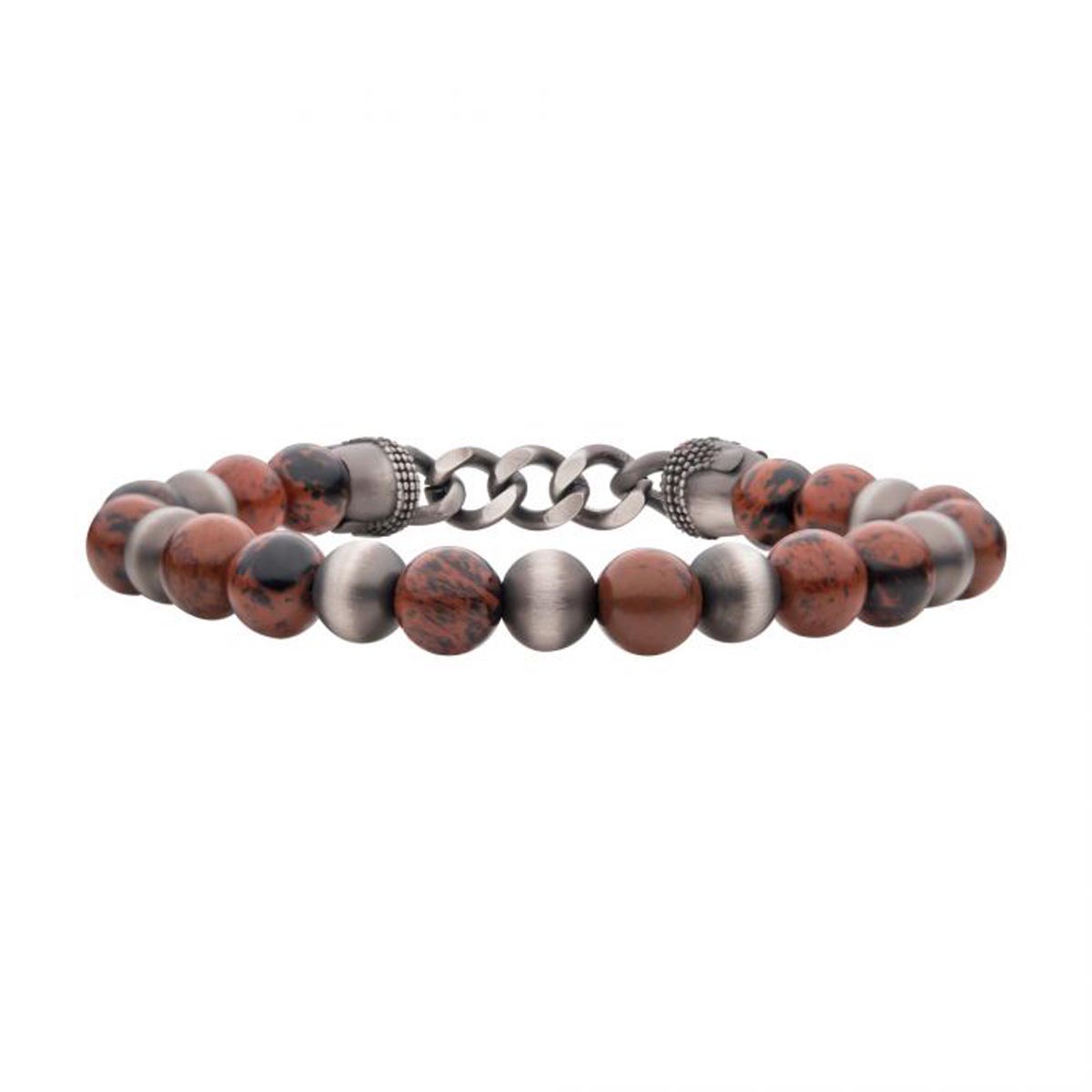 Amazon.com: Black Beaded Crystal Triple Protection Men's Bracelets Jewelry  Handmade with 10mm Lava Rock Silver Sheen Obsidian Hematite Crystal  Spiritual Stone Anxiety Relief Bracelets Gifts for Men 7“ : Handmade  Products
