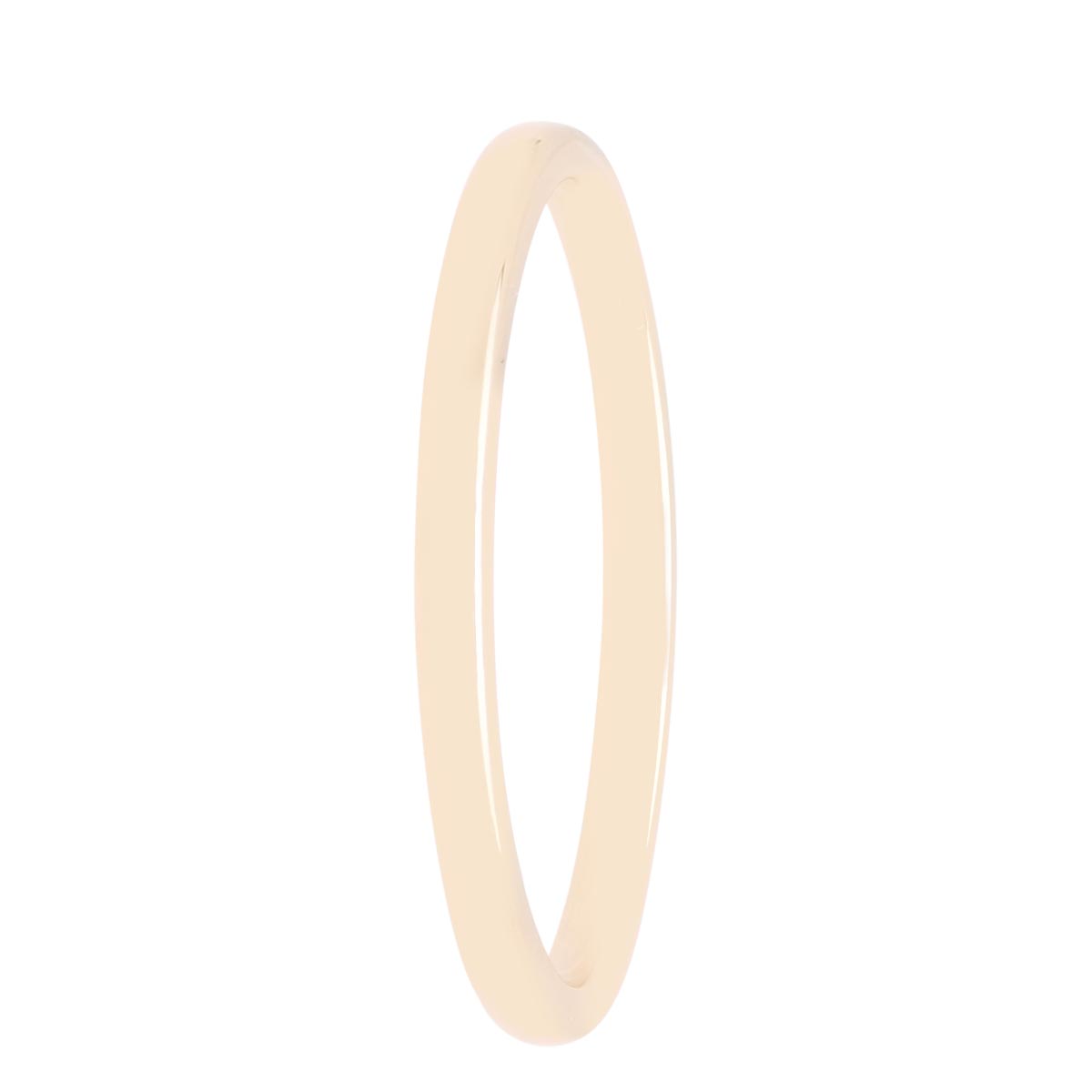 Comfort Fit Low Dome Wedding Band in 14kt Yellow Gold (1.5mm)