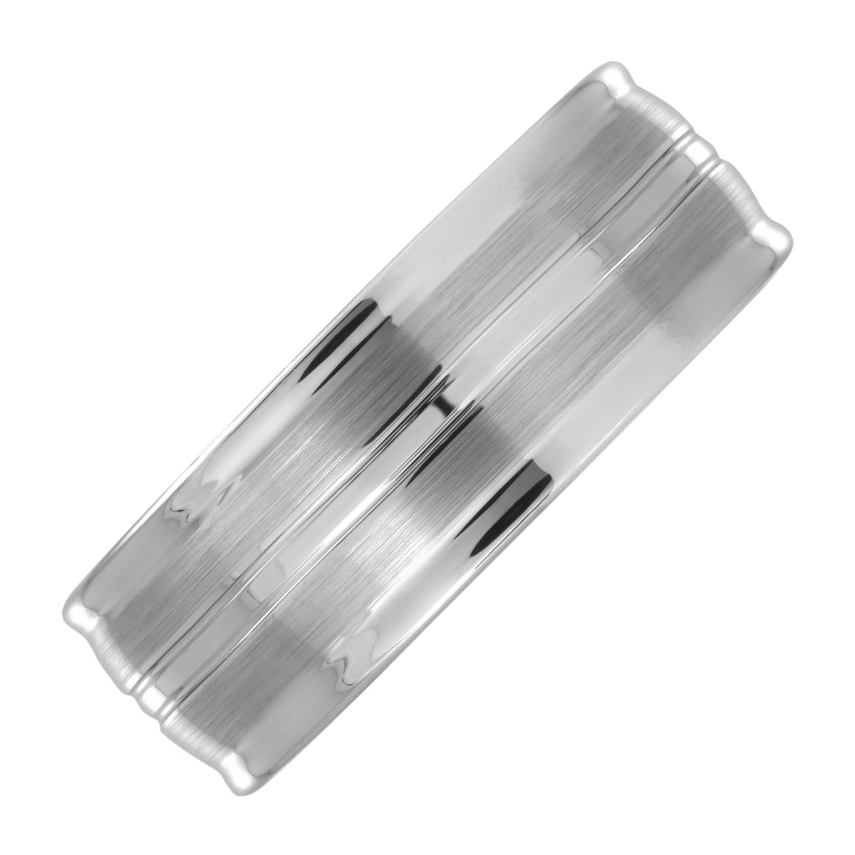 Mens Wedding Band in Tungsten (8mm)