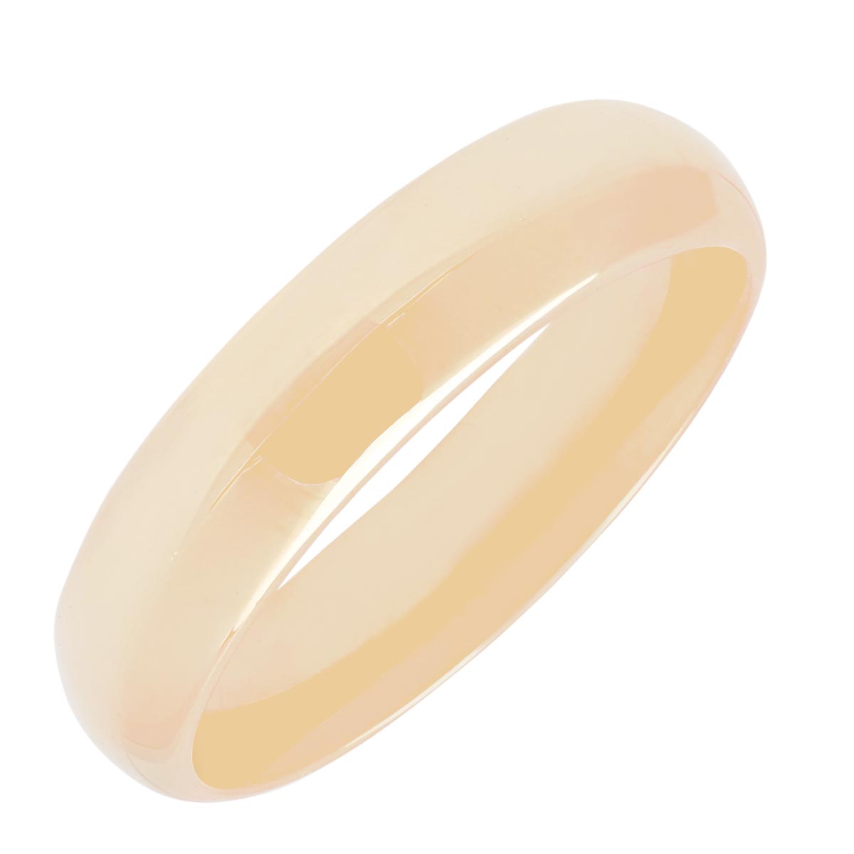Estate Mens Plain Wedding Band in 14kt Yellow Gold (5.5mm)