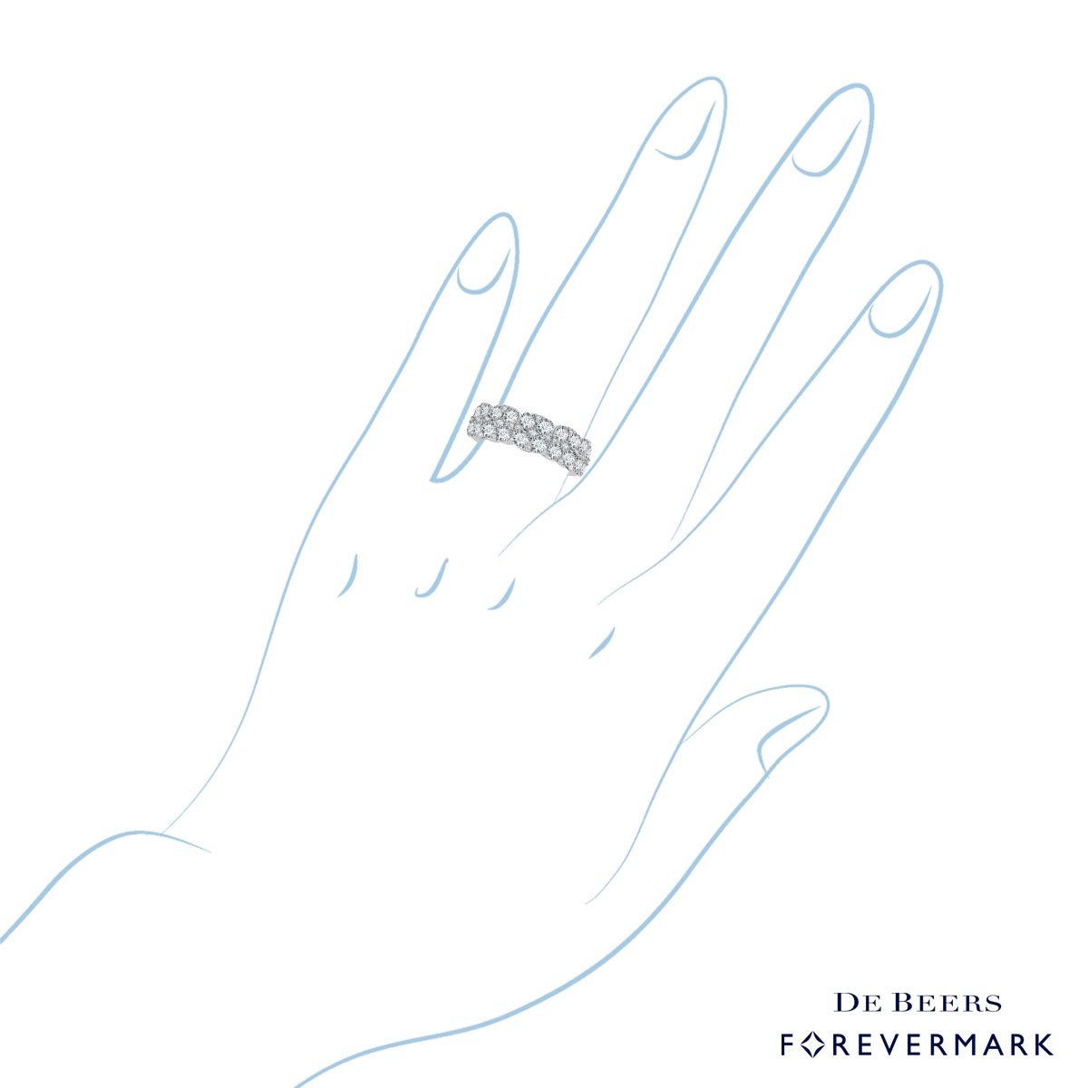 Forevermark Diamond Ring in 18kt White Gold (2 1/3ct tw)