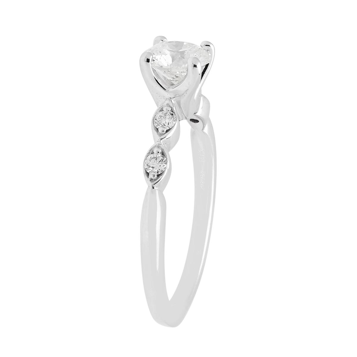 Northern Star Diamond Engagement Ring in 14kt White Gold (3/4ct tw)