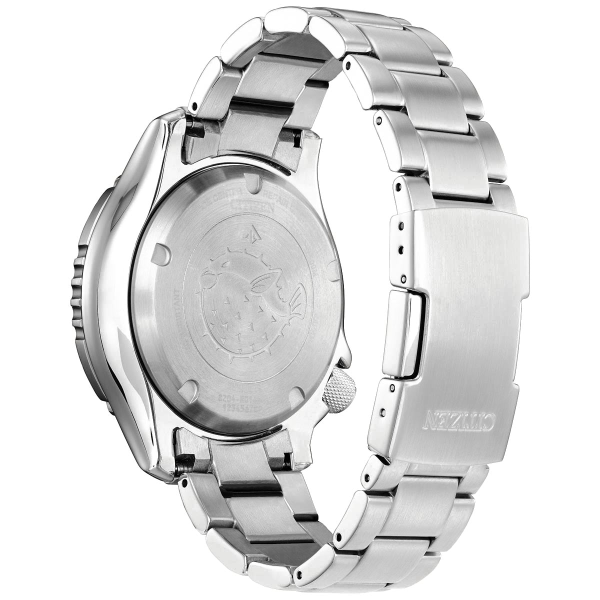 Citizen Promaster Dive Automatic Mens Watch with White Dial and Stainless Steel Bracelet (automatic movement)