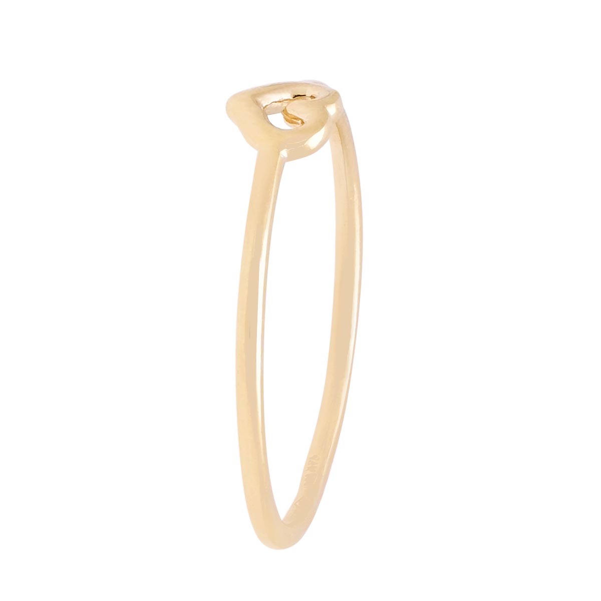 Heart Ring in 14kt Yellow Gold