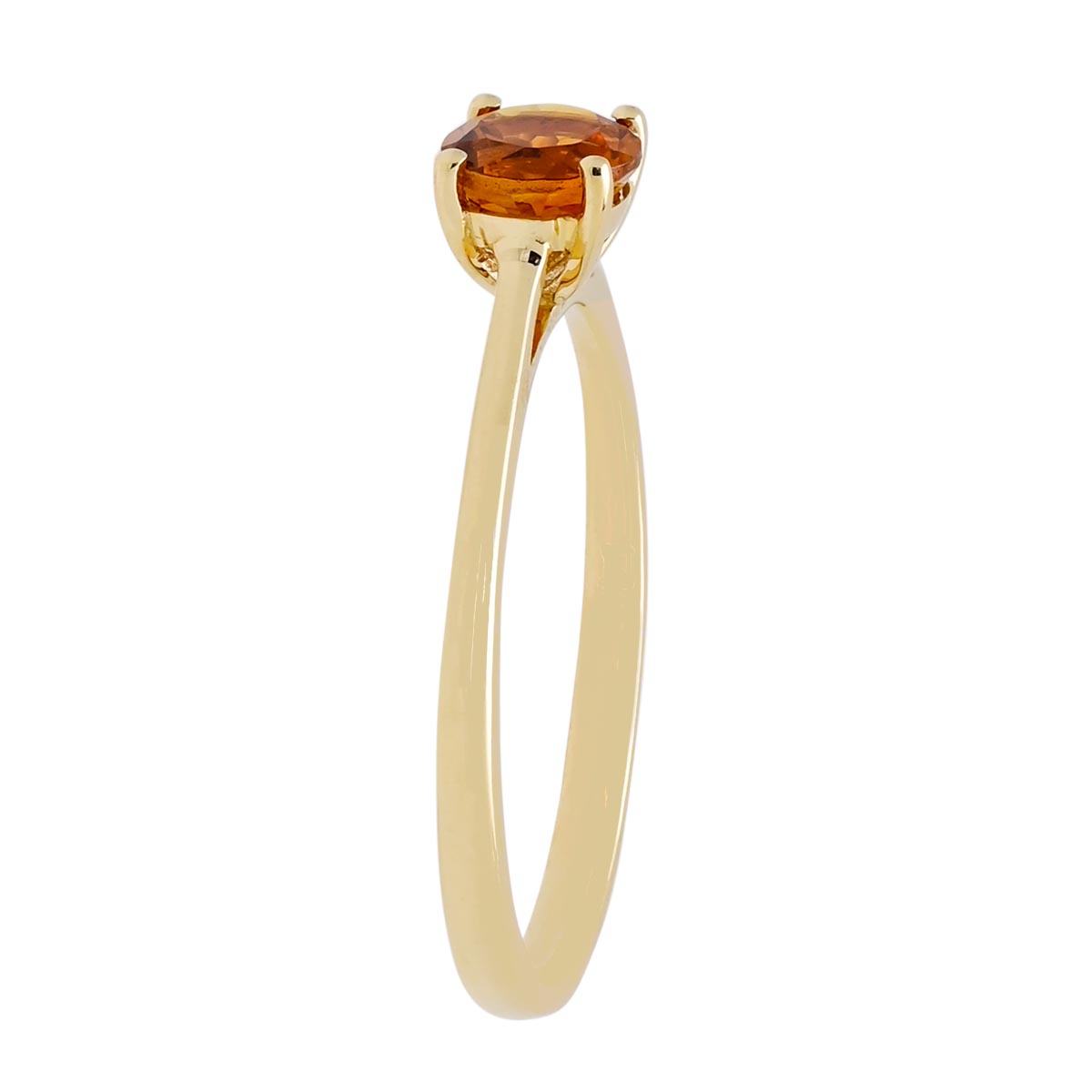 Citrine Ring in 14kt Yellow Gold