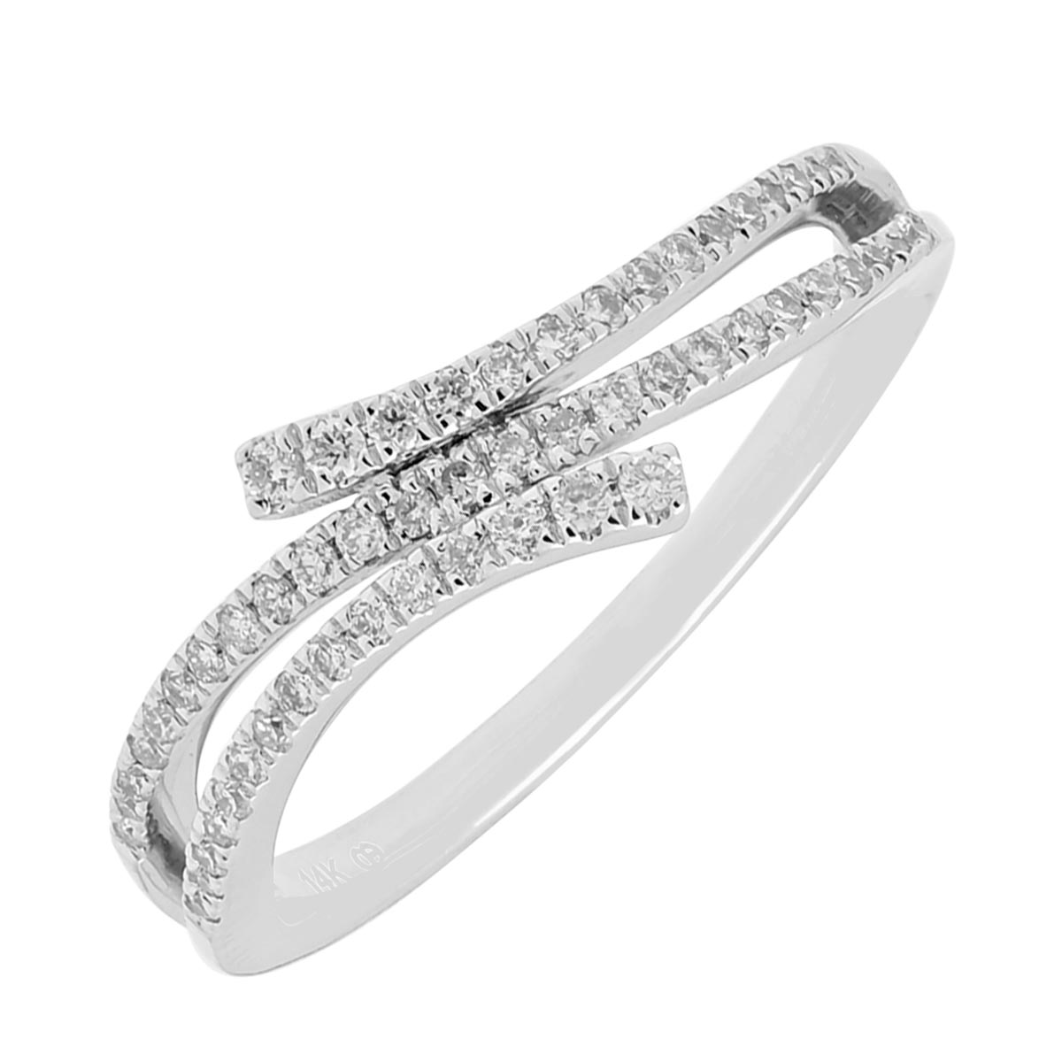 Diamond Fashion Ring in 14kt White Gold (1/5ct tw)